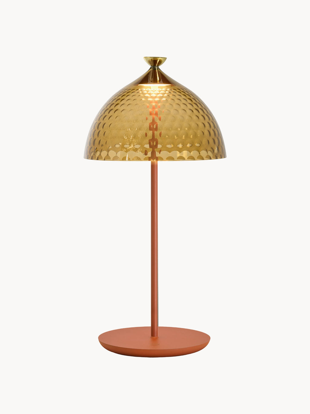 Lampe à poser LED Esaias, intensité ajustable - Ocre, terracotta, doré