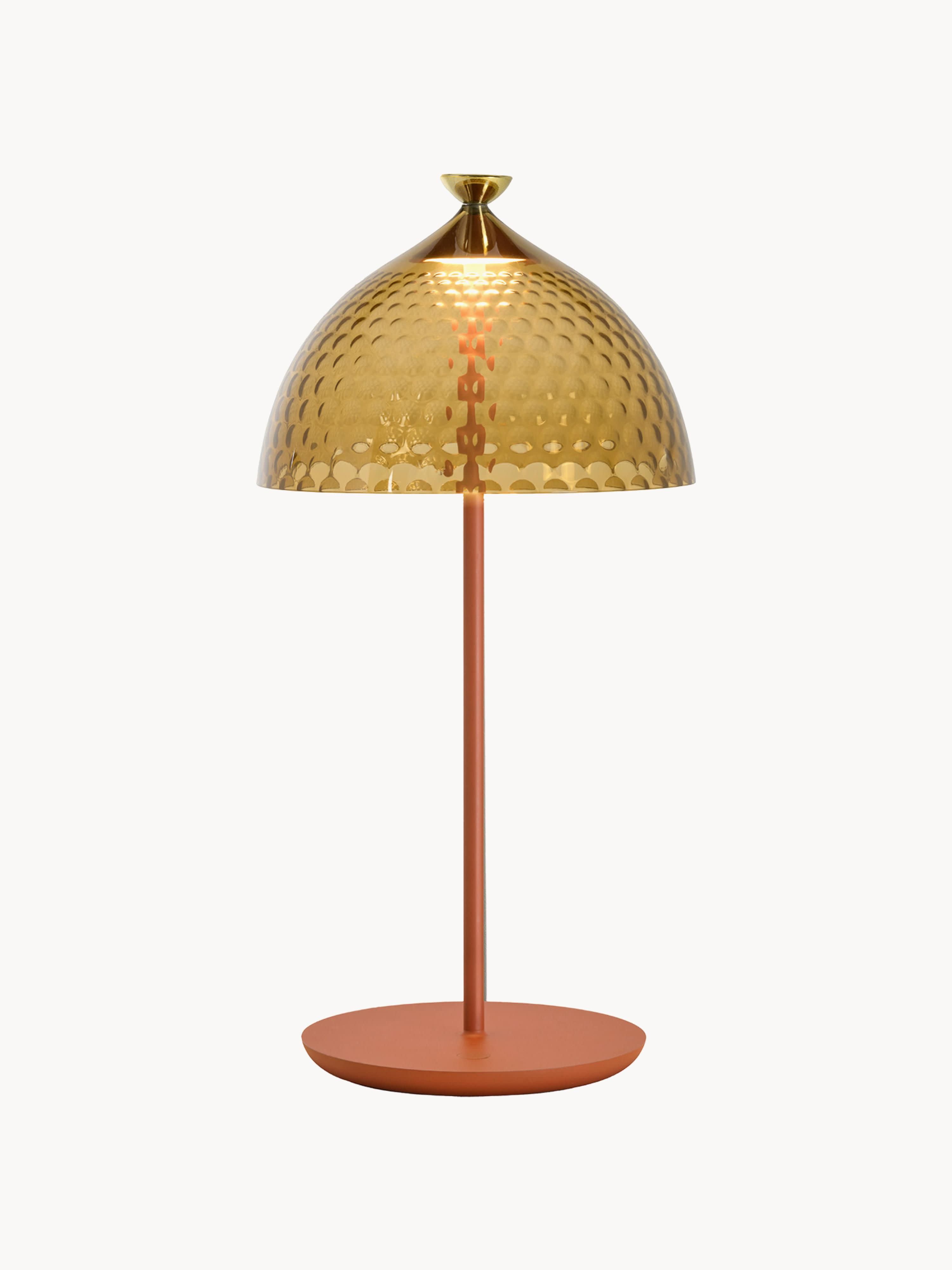 Lampe à poser LED Esaias, intensité ajustable - Ocre, terracotta, doré