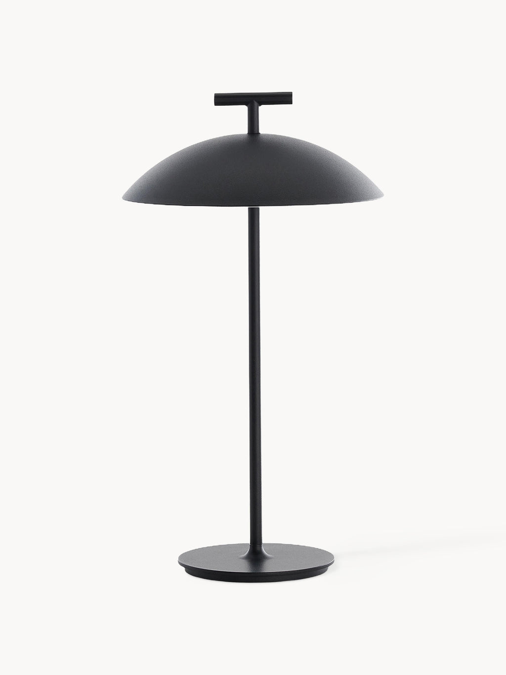 Lampe à poser LED mobile intérieure/extérieure Mini Osmund, intensité ajustable - Noir