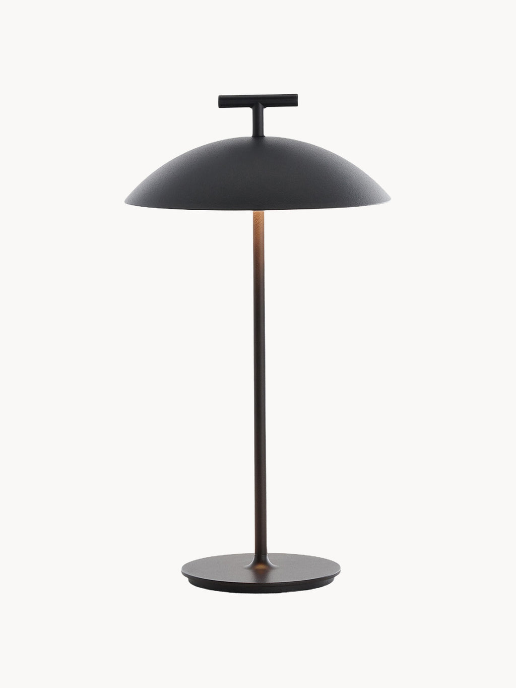 Lampe à poser LED mobile intérieure/extérieure Mini Osmund, intensité ajustable - Noir