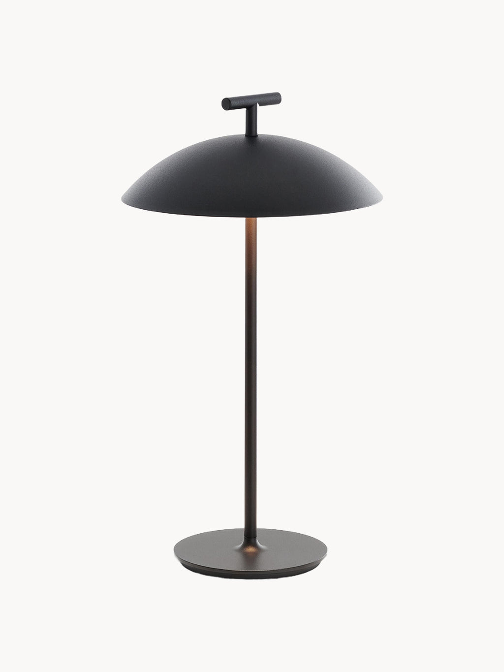 Lampe à poser LED mobile intérieure/extérieure Mini Osmund, intensité ajustable - Noir