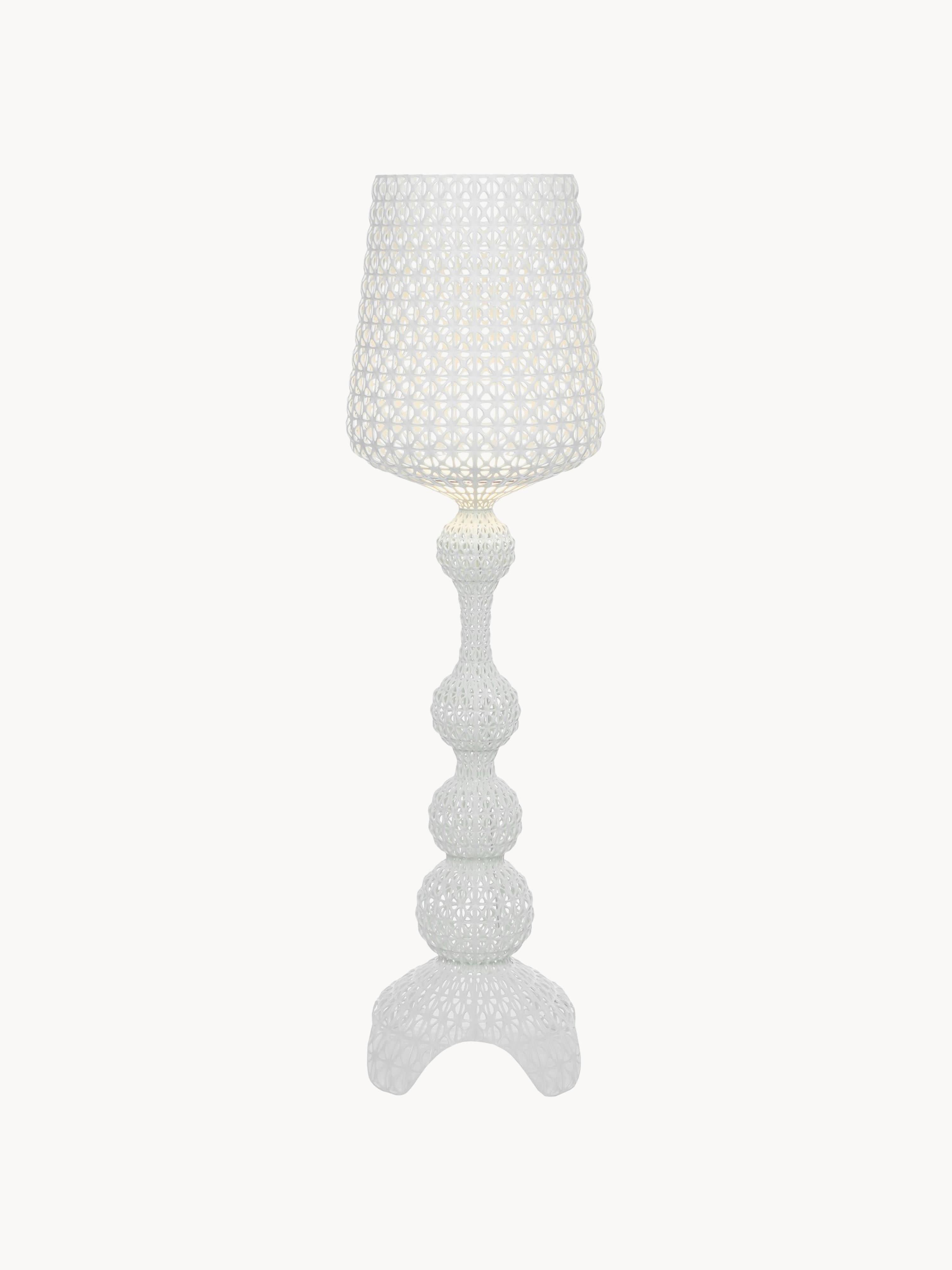Lampadaire LED Dreng, intensité ajustable - Blanc