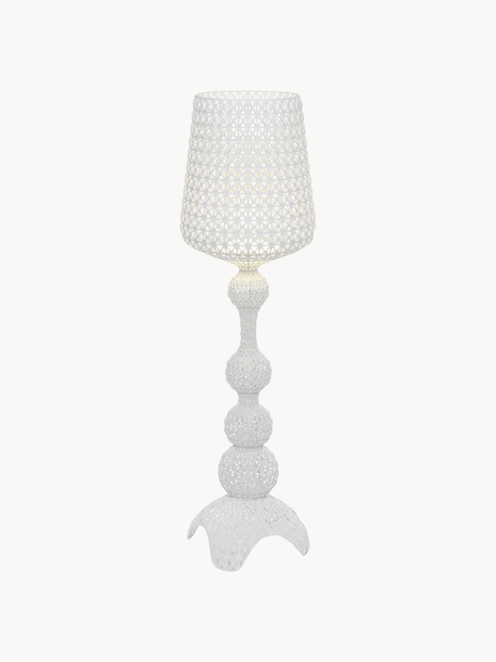 Lampadaire LED Dreng, intensité ajustable - Blanc
