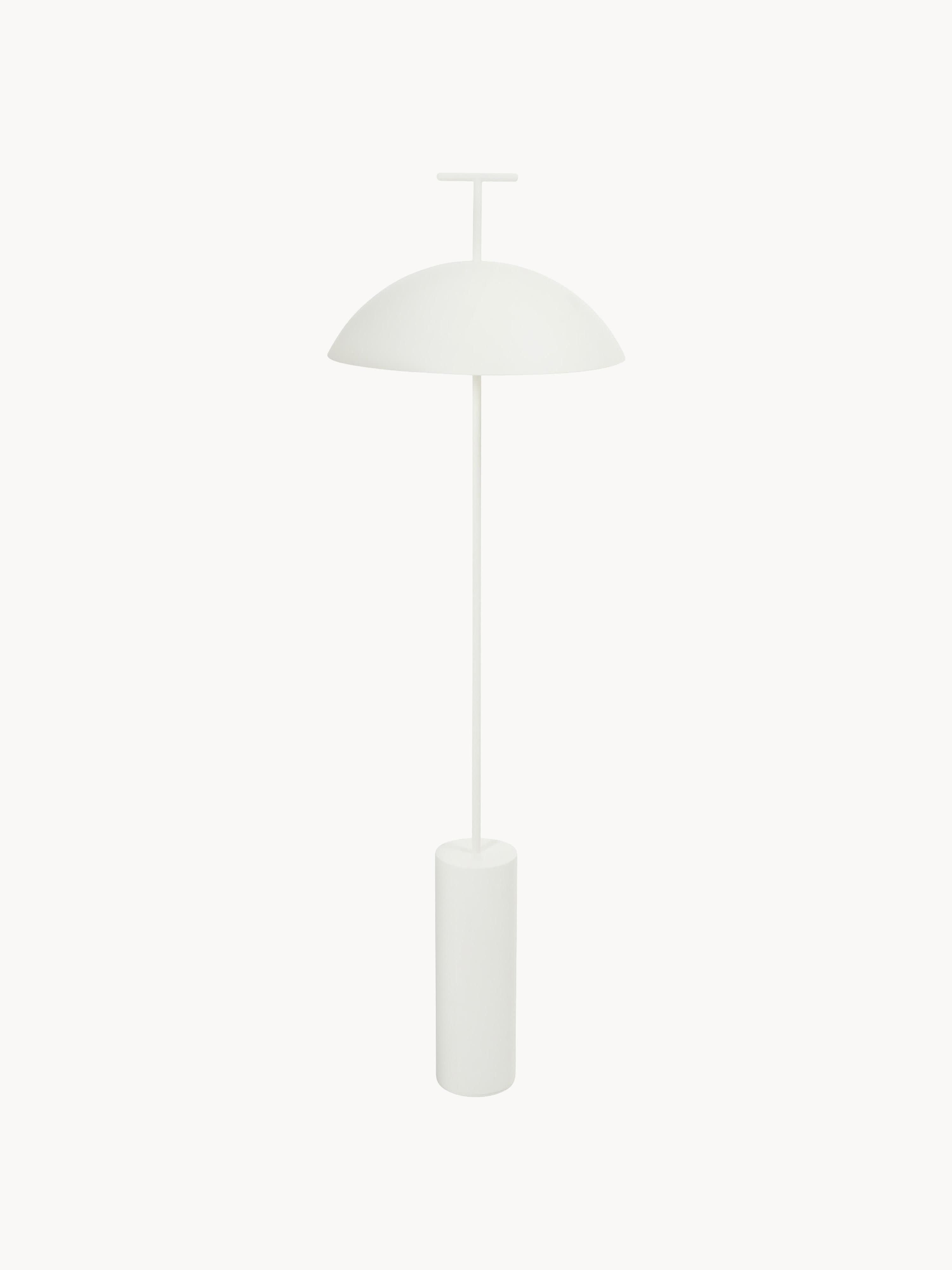 Petit lampadaire LED Osmund, intensité ajustable - Blanc