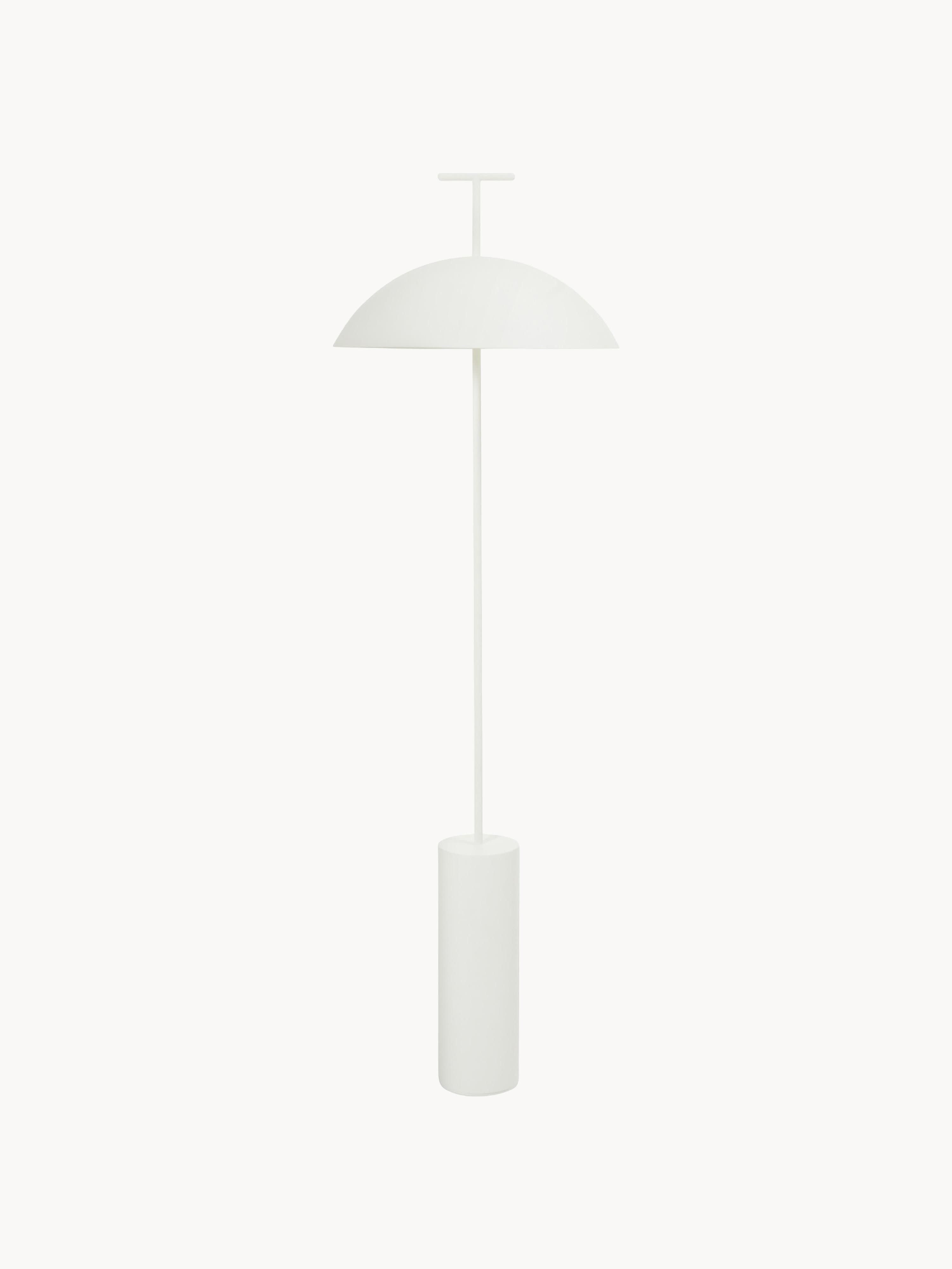 Petit lampadaire LED Osmund, intensité ajustable - Blanc