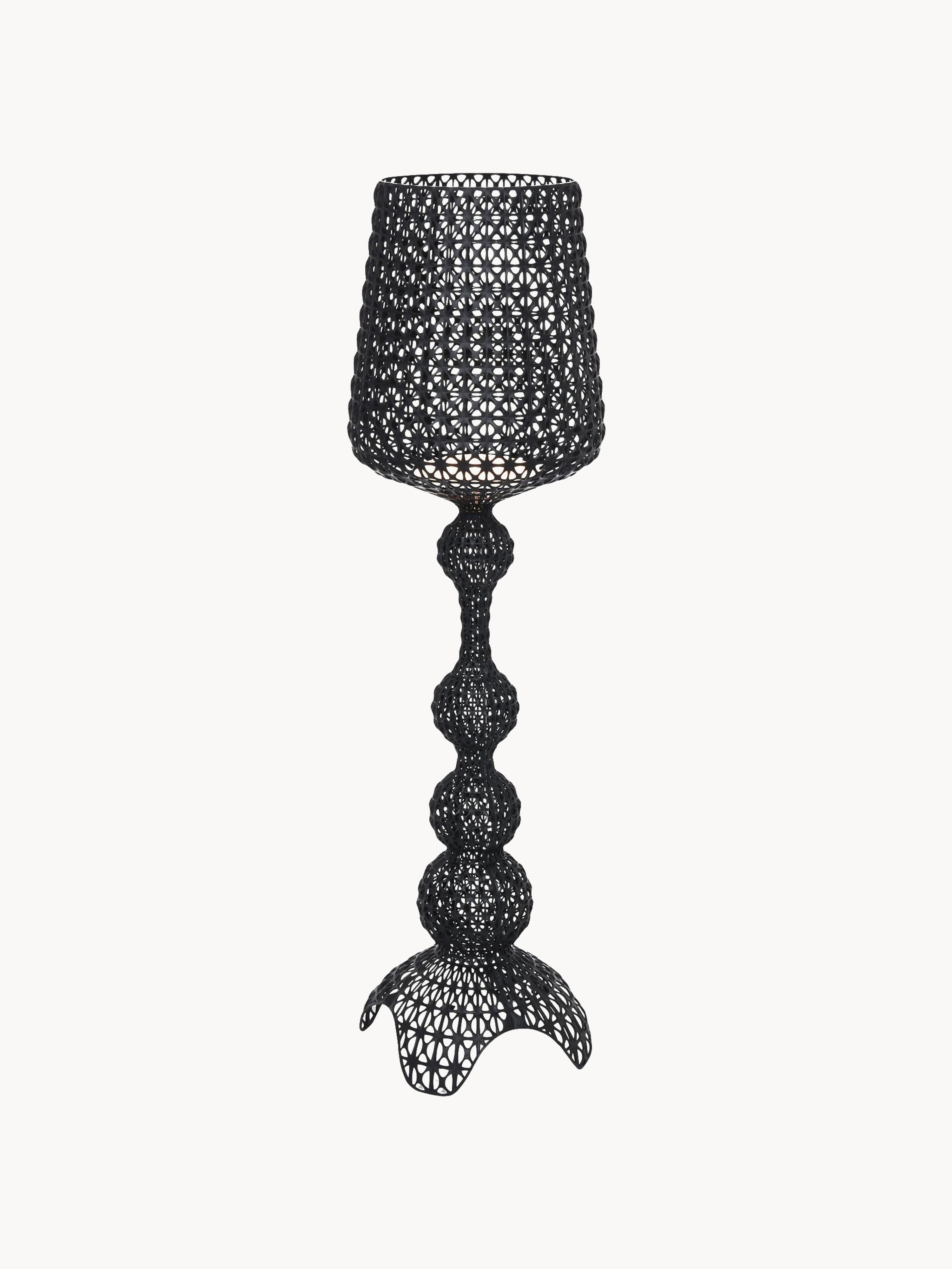 Lampadaire LED Dreng, intensité ajustable - Noir