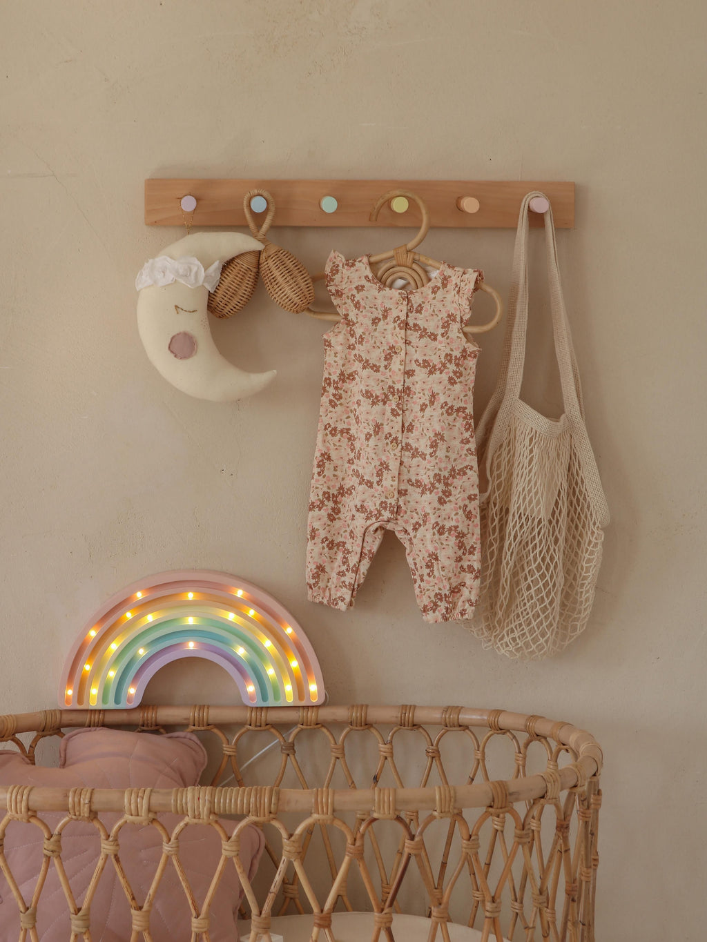 Veilleuse LED avec minuterie et télécommande Rain, intensité ajustable - Multicolore