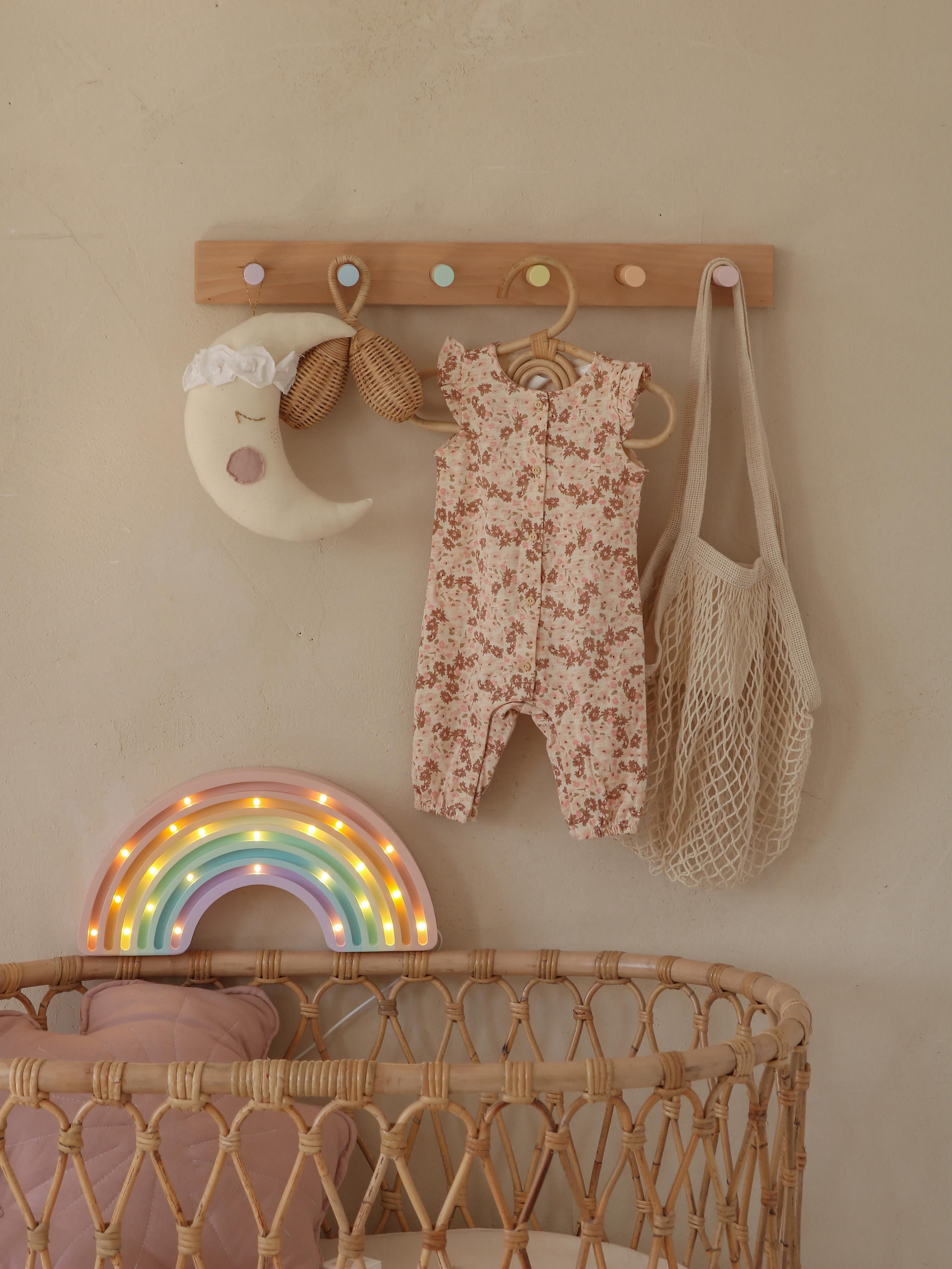 Veilleuse LED avec minuterie et télécommande Rain, intensité ajustable - Multicolore