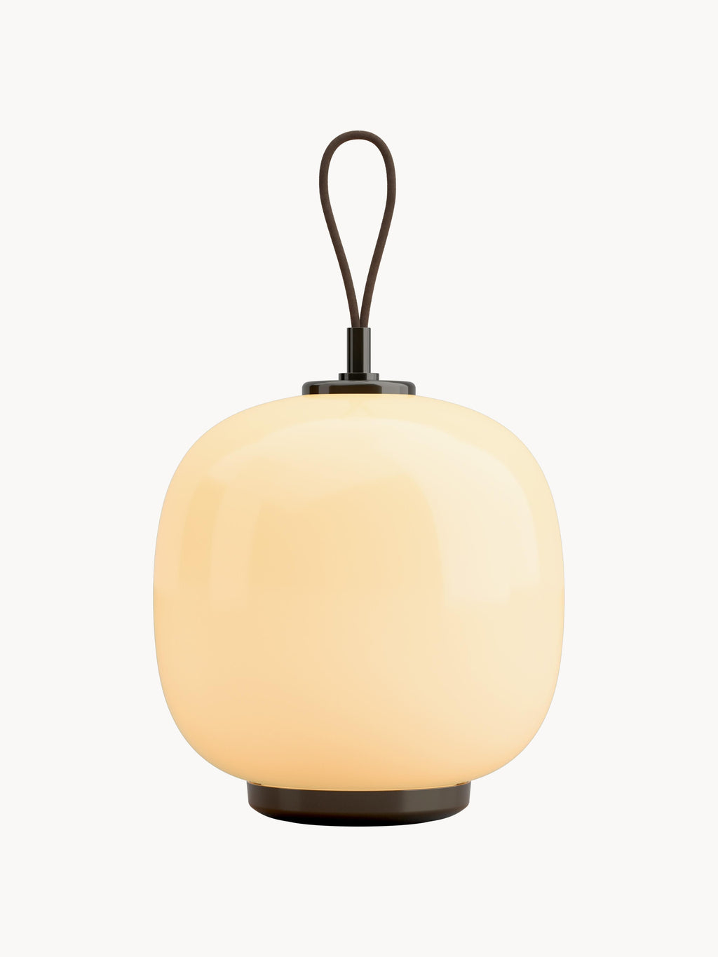 Lampe d'extérieur mobile LED Okke, intensité ajustable - Jaune pâle, taupe