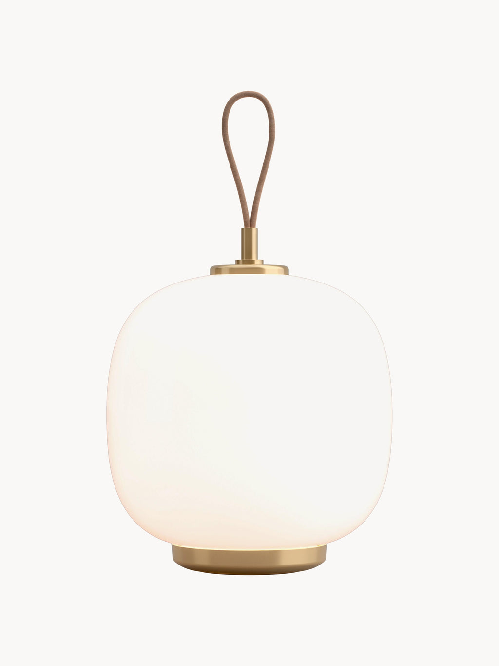 Lampe d'extérieur mobile LED Okke, intensité ajustable - Rose pâle, laiton