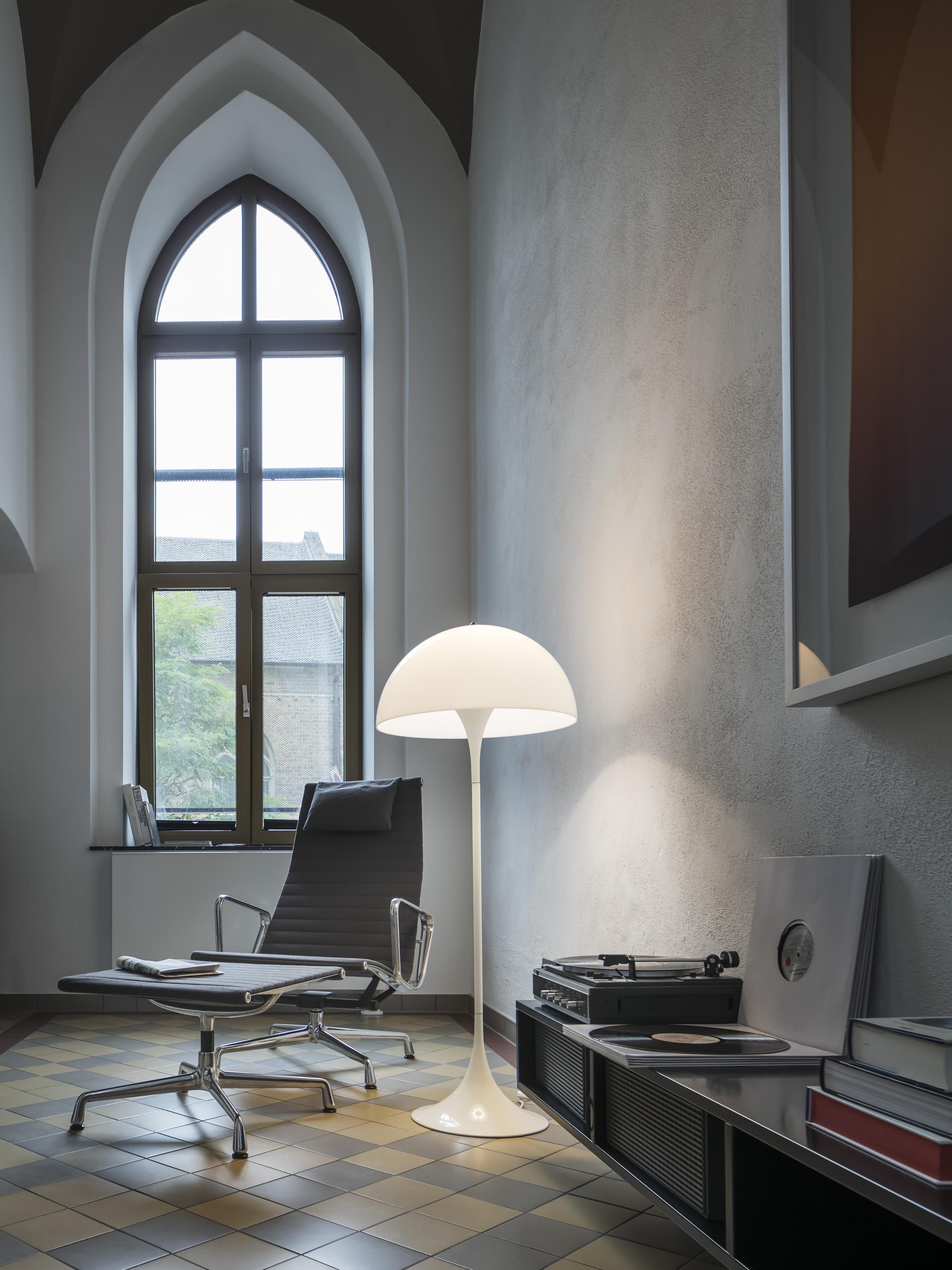 Petit lampadaire Hastein - Blanc