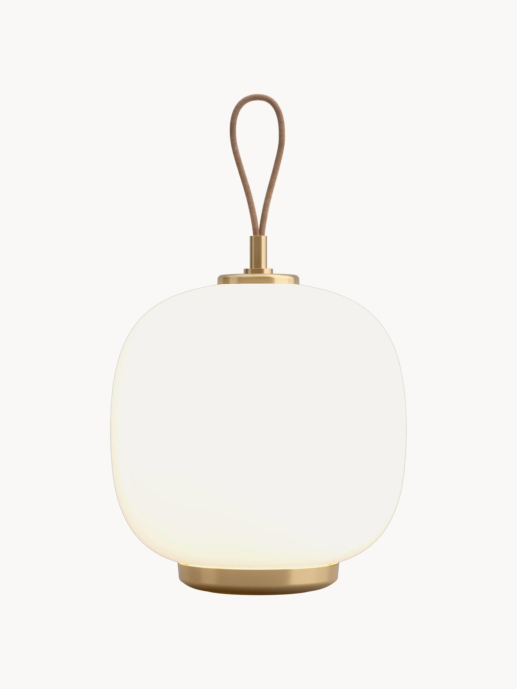 Lampe d'extérieur mobile LED Okke, intensité ajustable - Blanc, laiton
