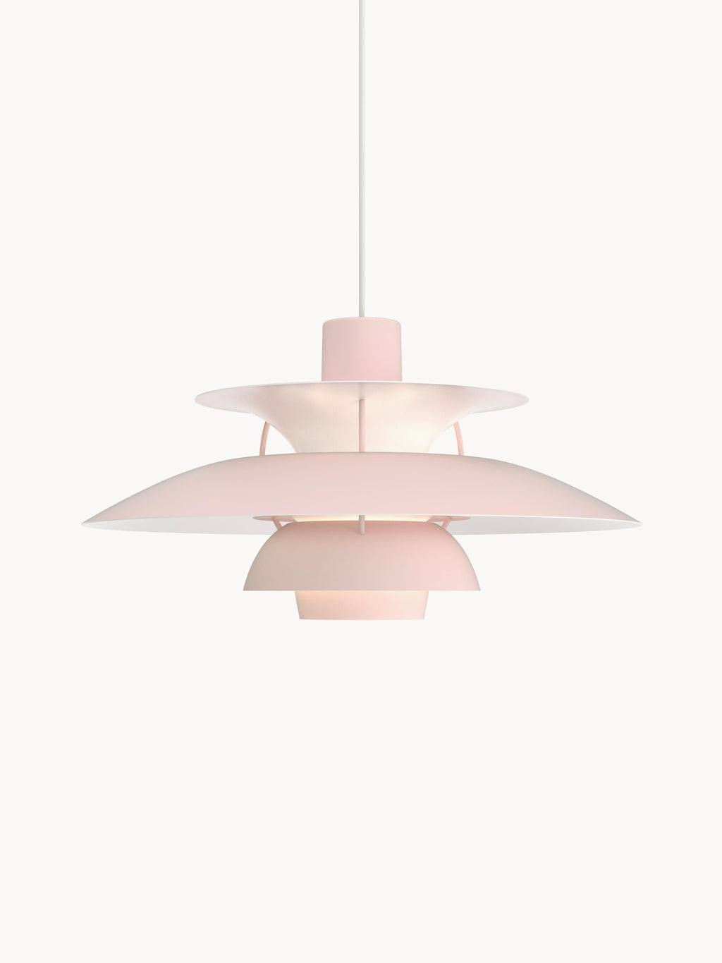 Suspension Keir - Rose pâle