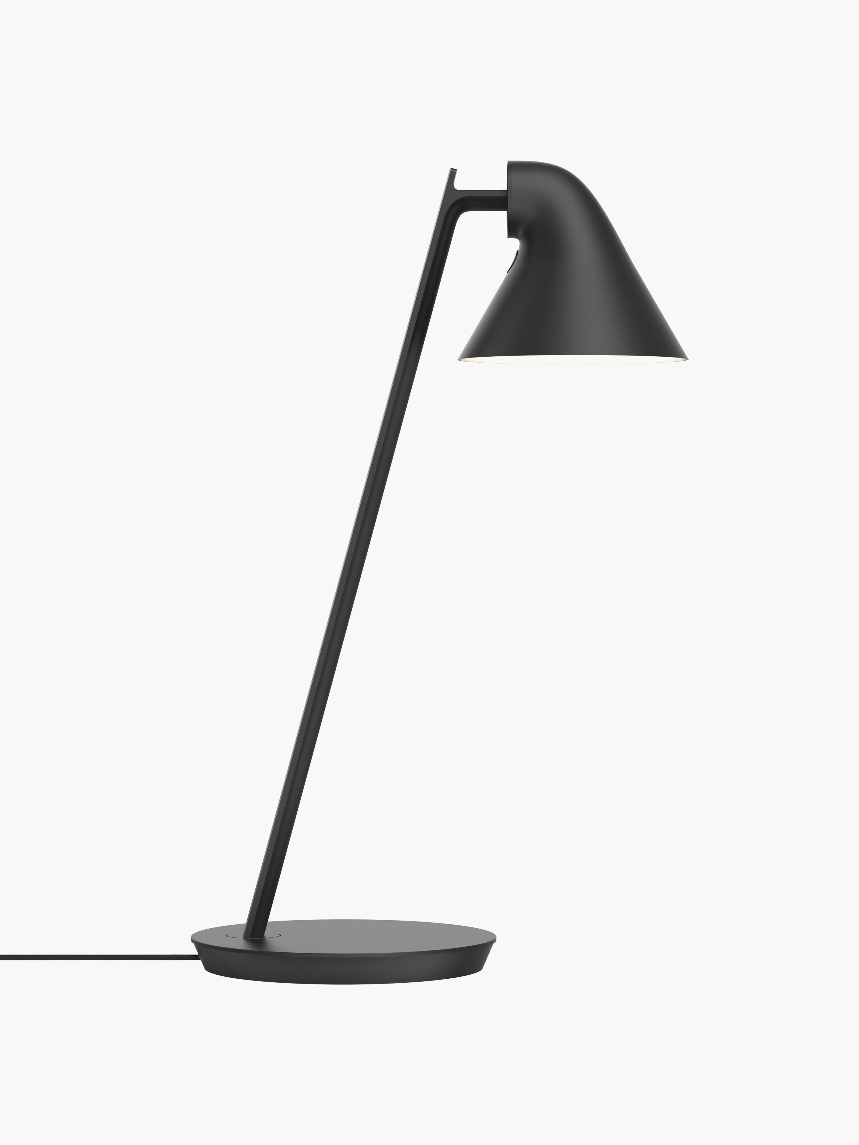 Lampe à poser LED Nidaros, intensité ajustable - Noir