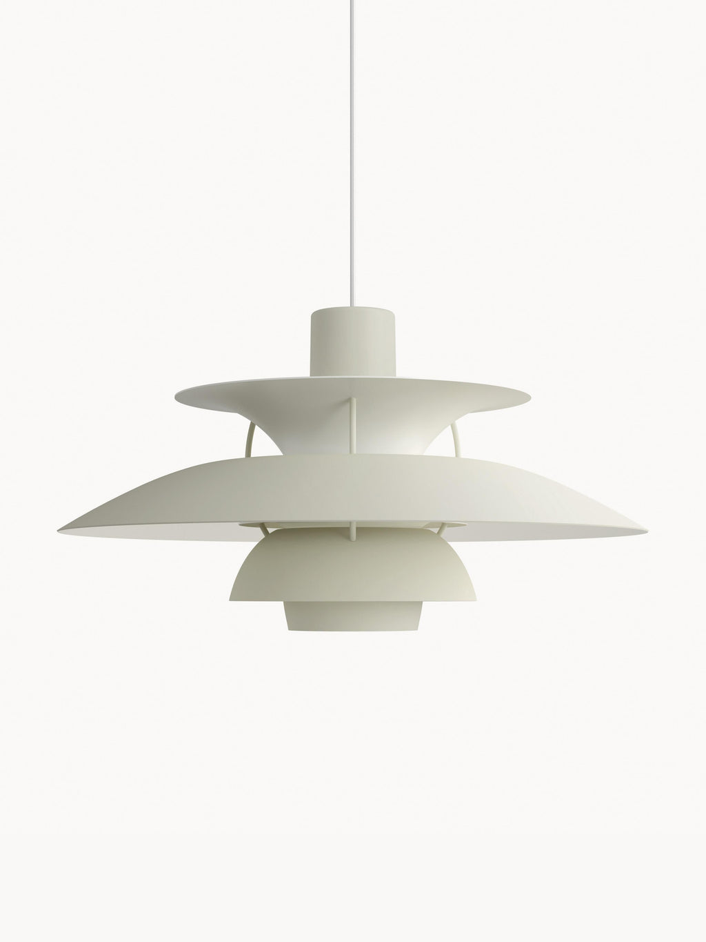 Suspension Keir - Beige clair, blanc