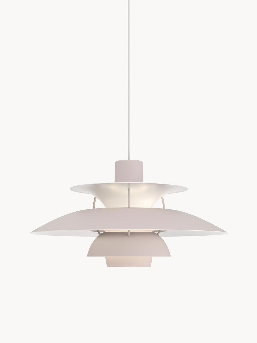 Suspension Keir - Gris clair