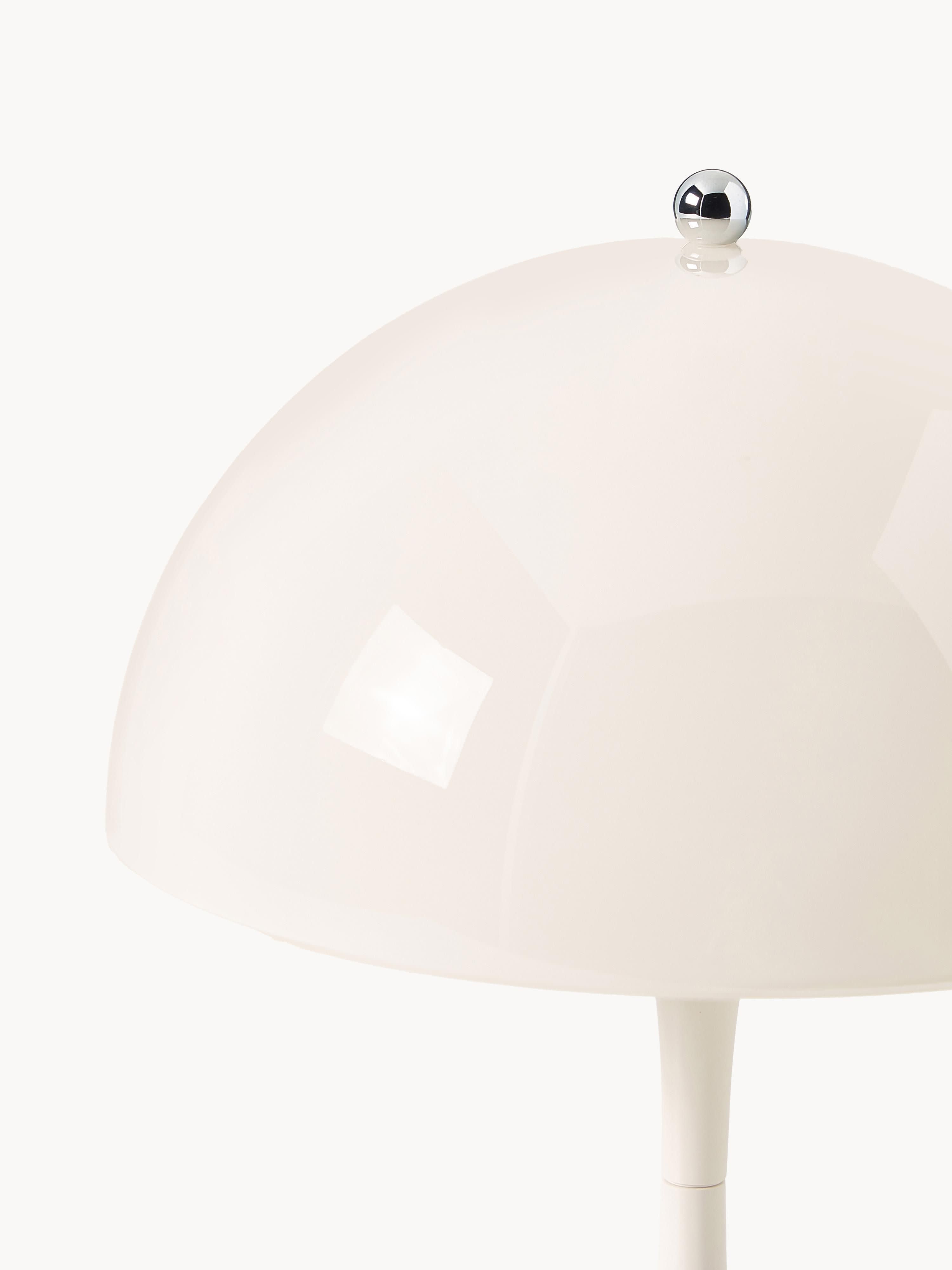 Lampe à poser LED portable à intensité variable Reiulf, design Verner Panton - Plastique beige clair