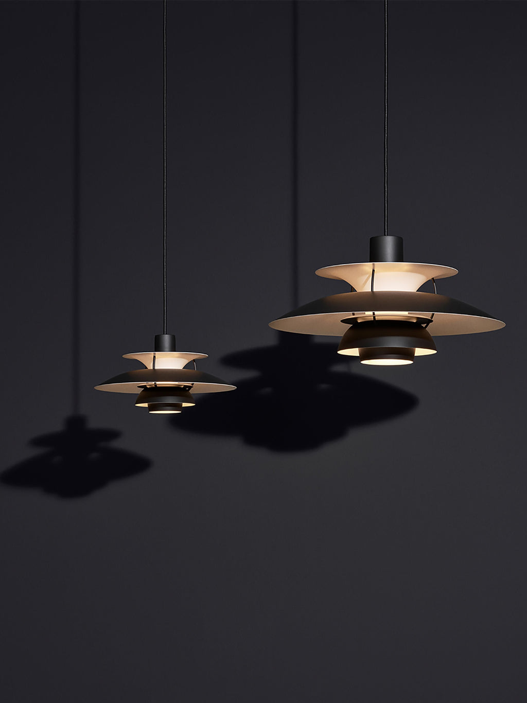 Suspension Keir - Noir