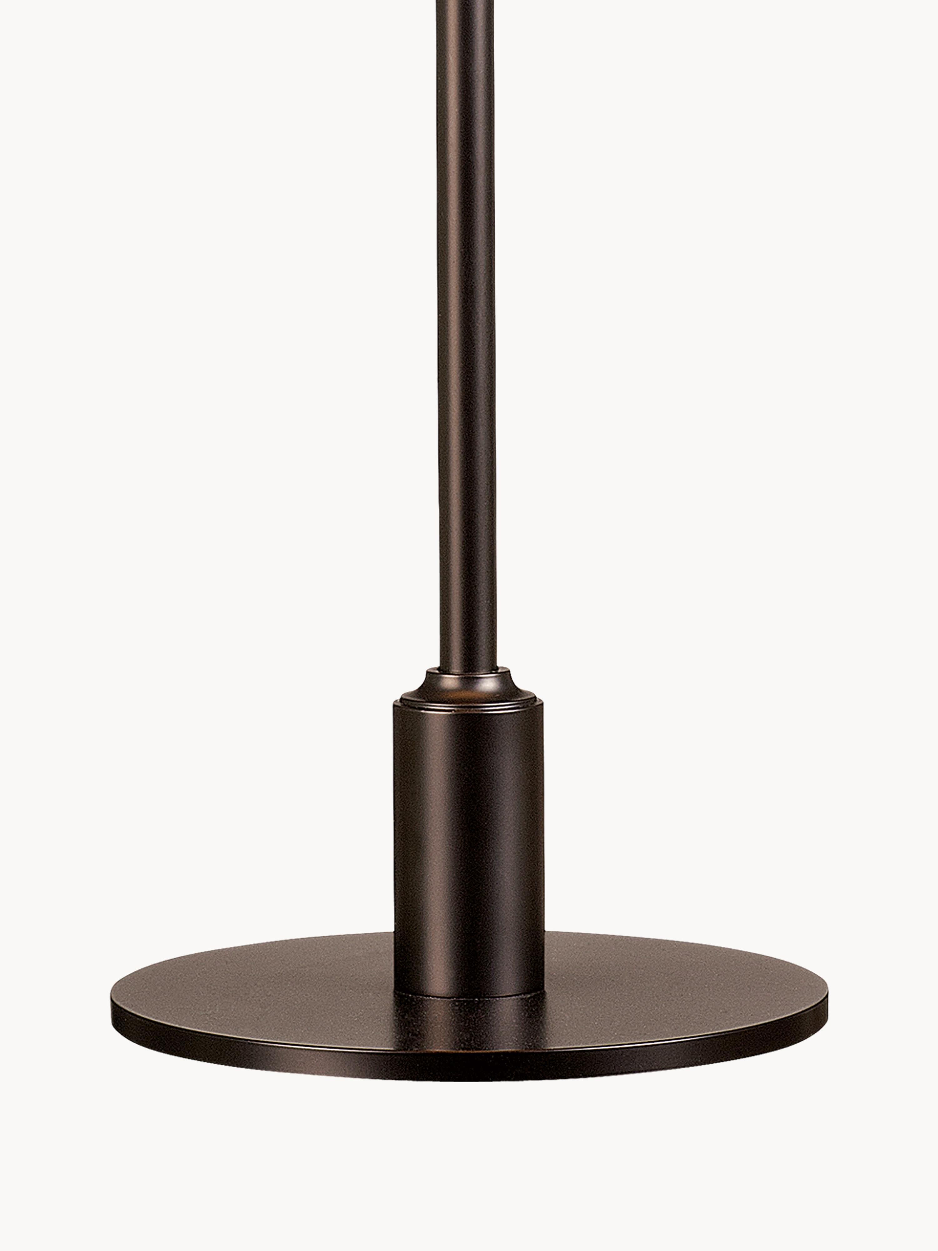 Grande lampe à poser soufflée bouche PH 3½-2½ - Rouge, cuivre