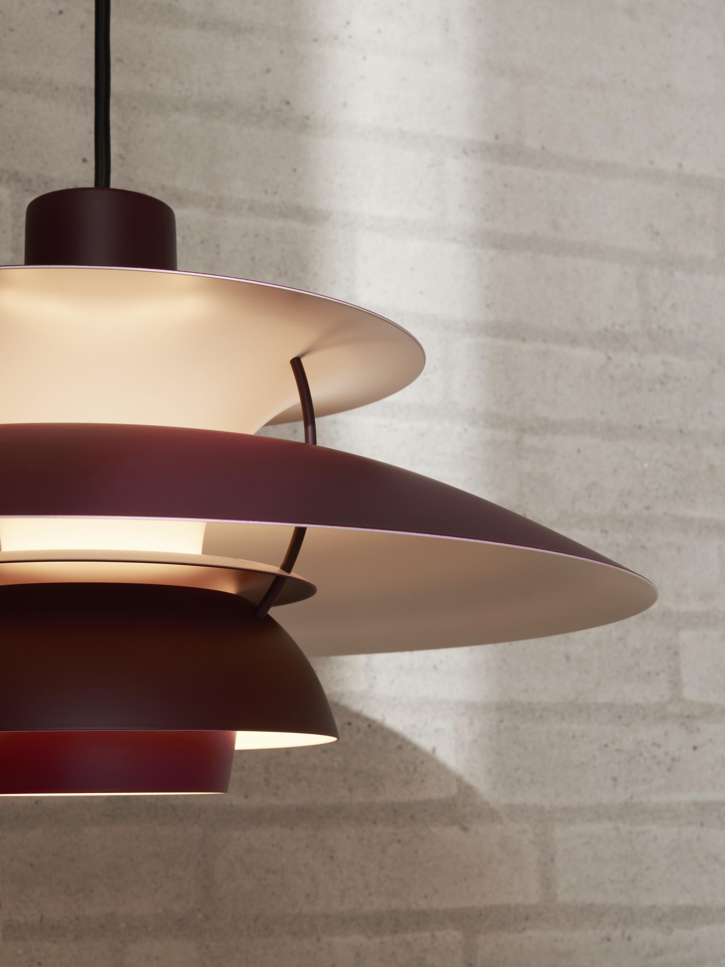 Suspension Keir - Rouge, blanc