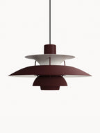 Suspension Keir - Rouge, blanc