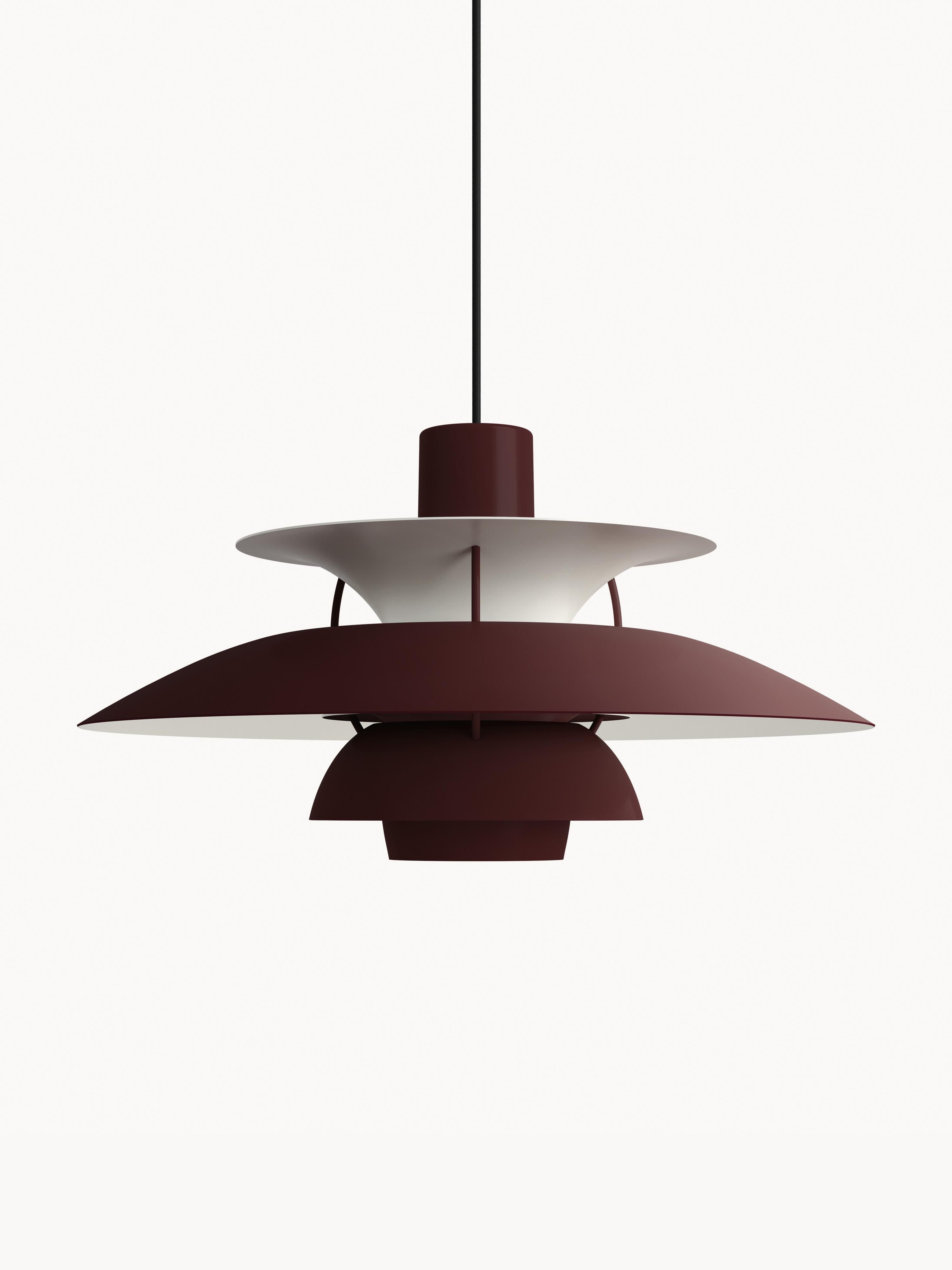 Suspension Keir - Rouge, blanc
