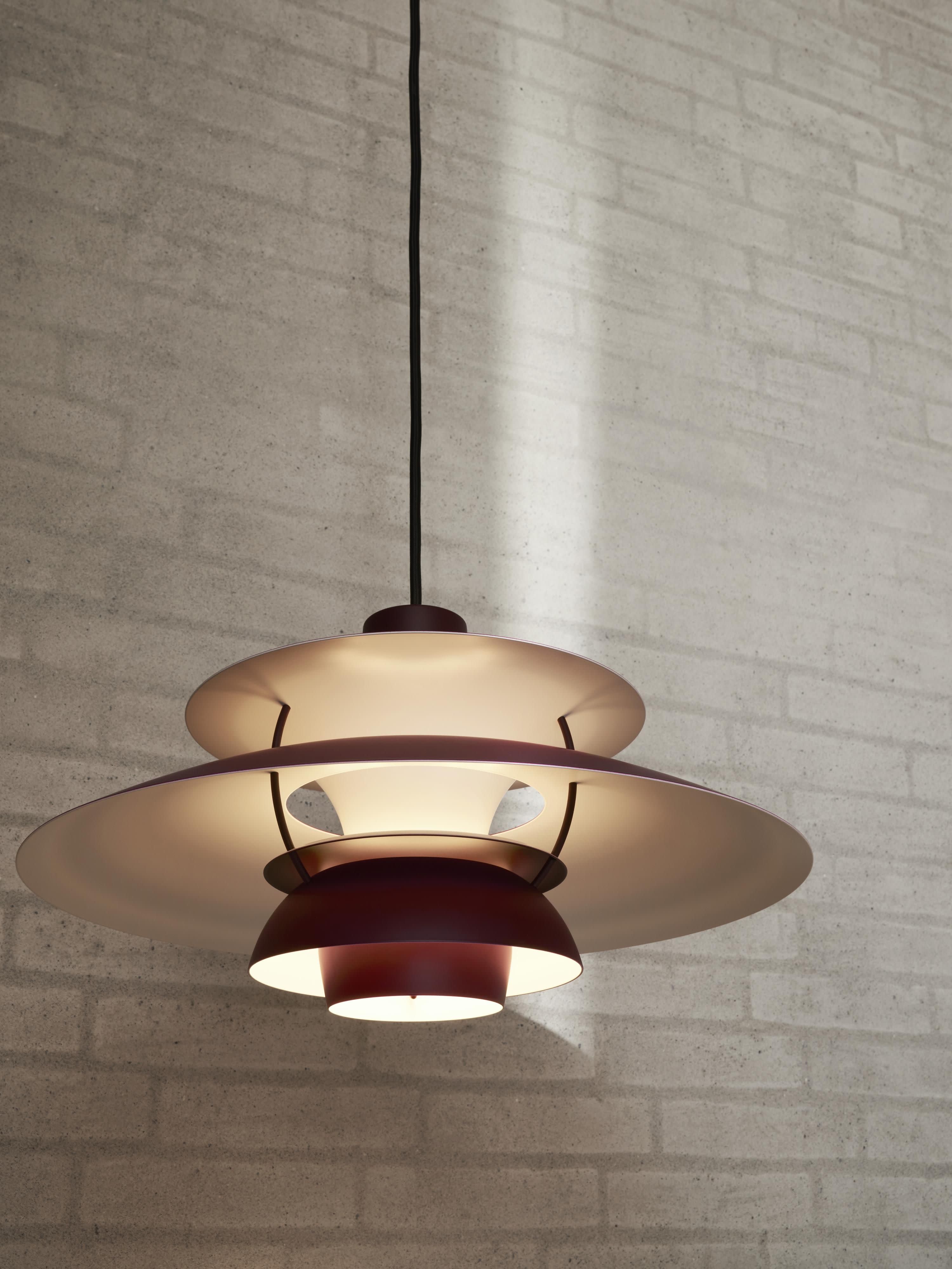 Suspension Keir - Rouge, blanc