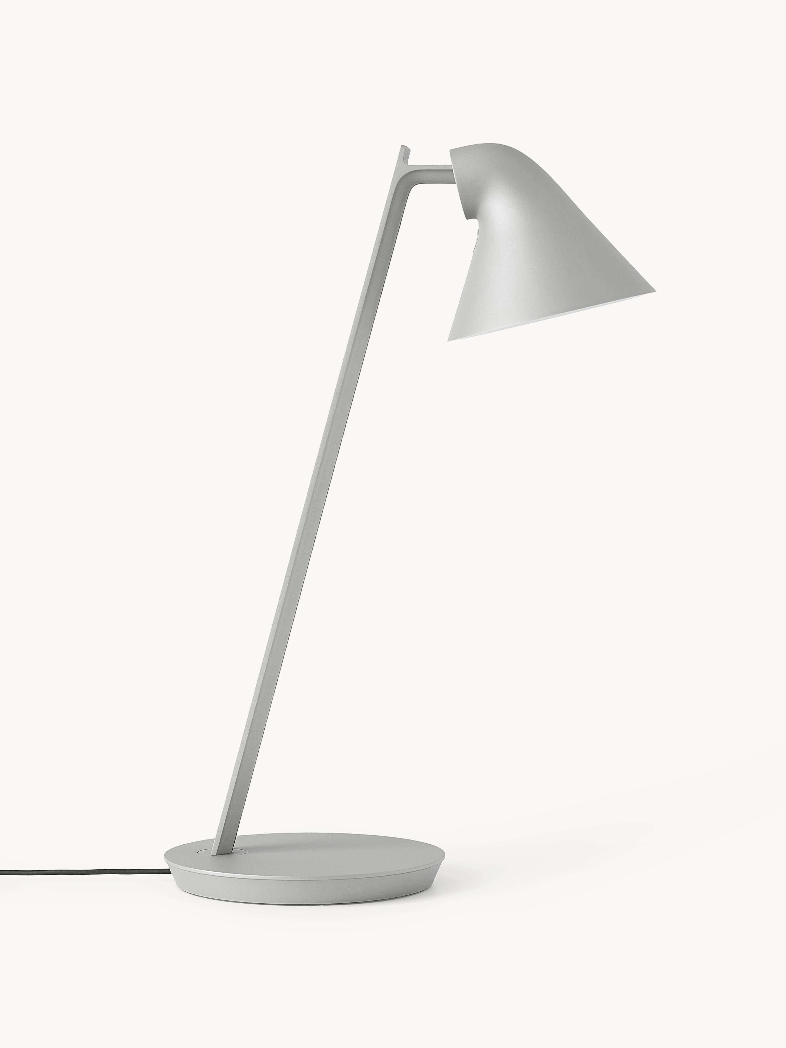 Lampe à poser LED Nidaros, intensité ajustable - Gris clair