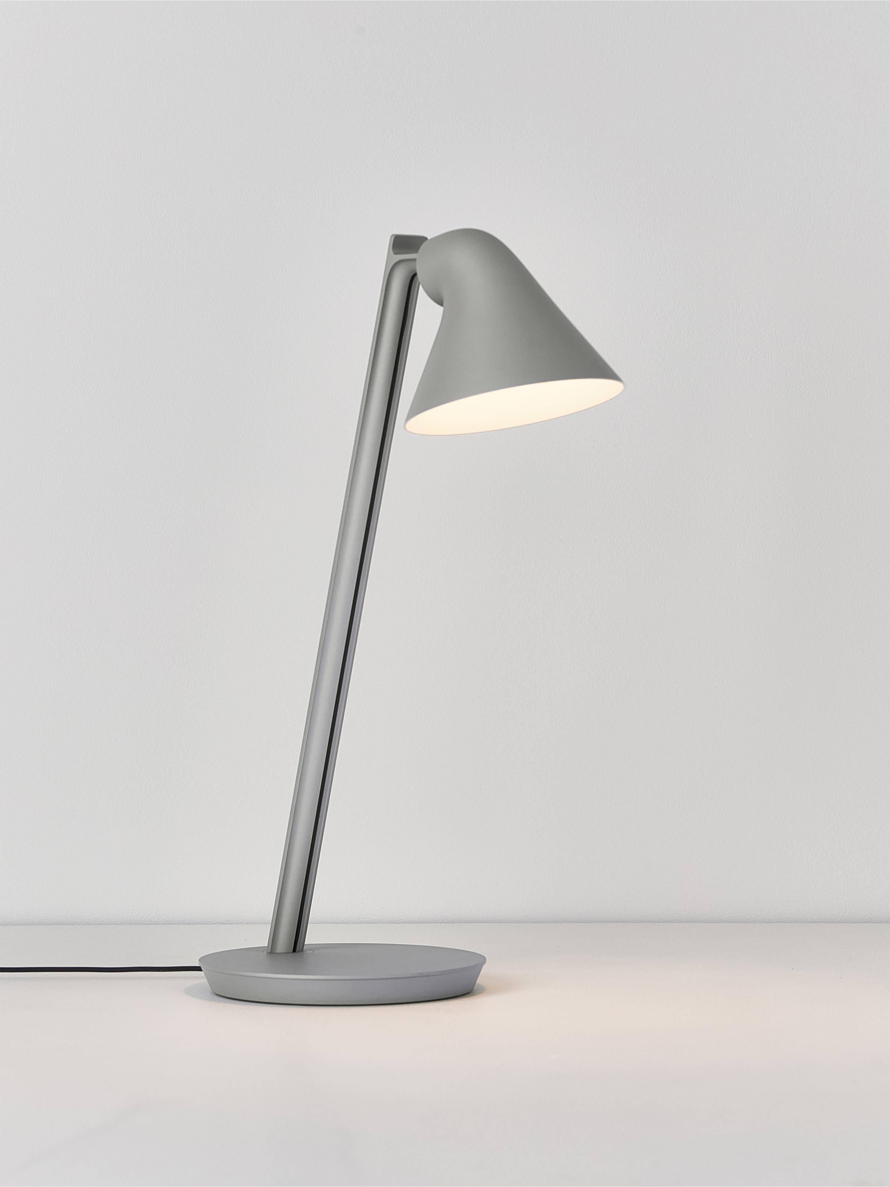 Lampe à poser LED Nidaros, intensité ajustable - Gris clair