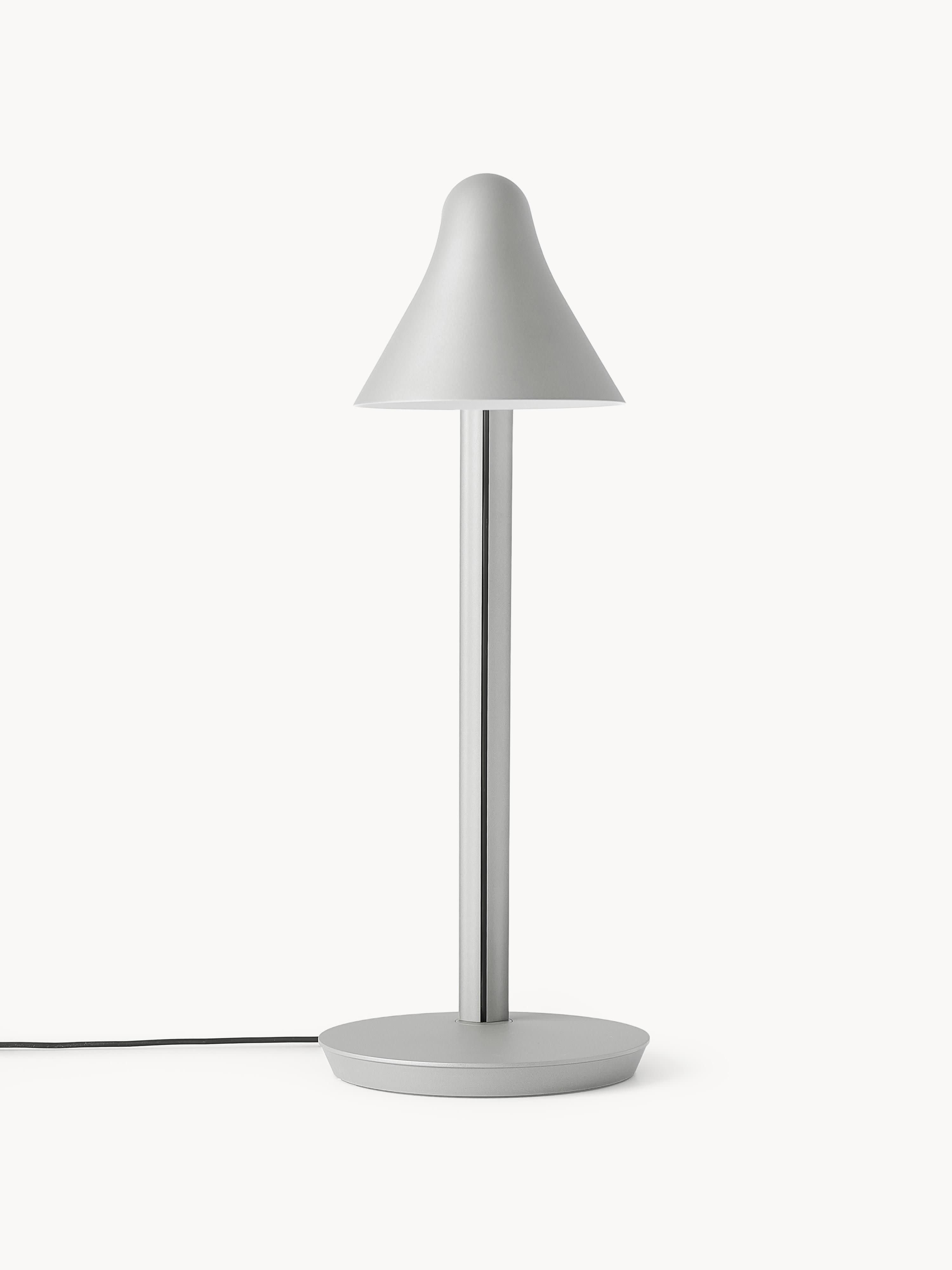 Lampe à poser LED Nidaros, intensité ajustable - Gris clair