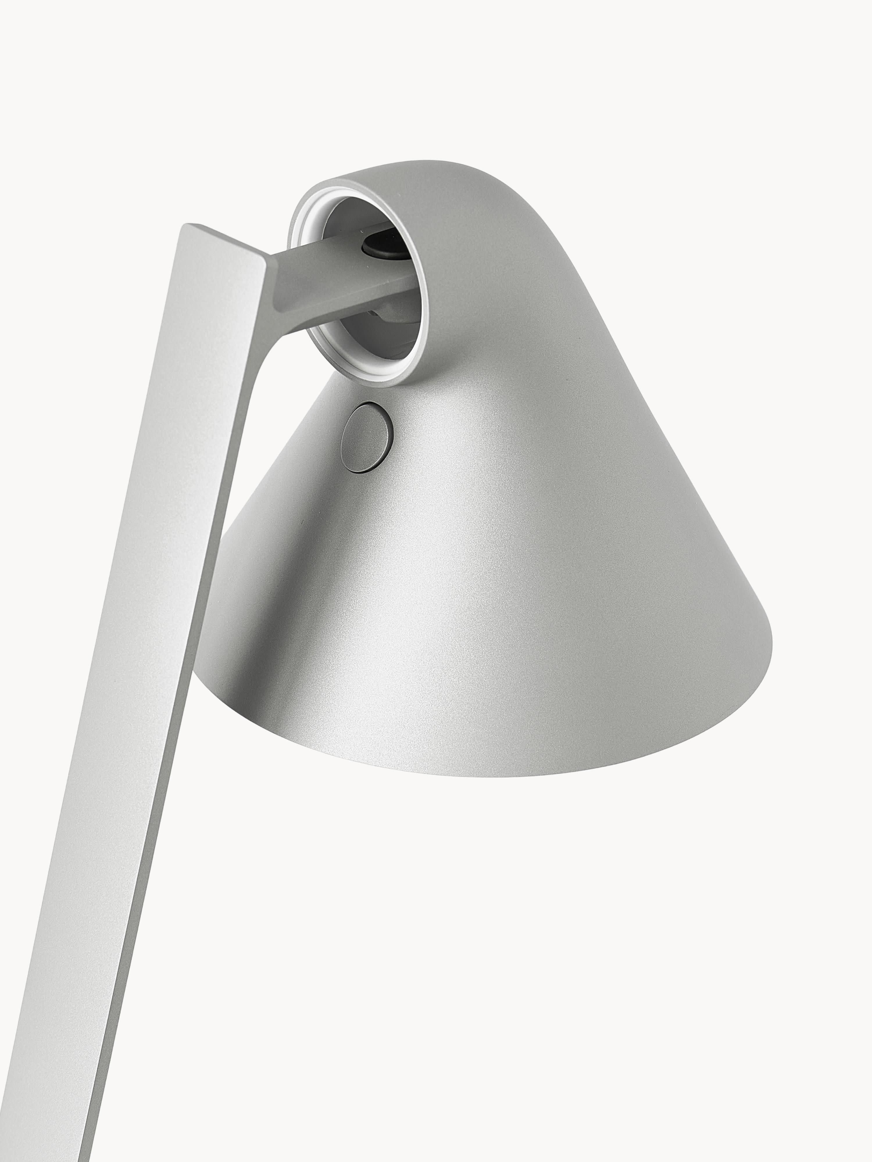 Lampe à poser LED Nidaros, intensité ajustable - Gris clair