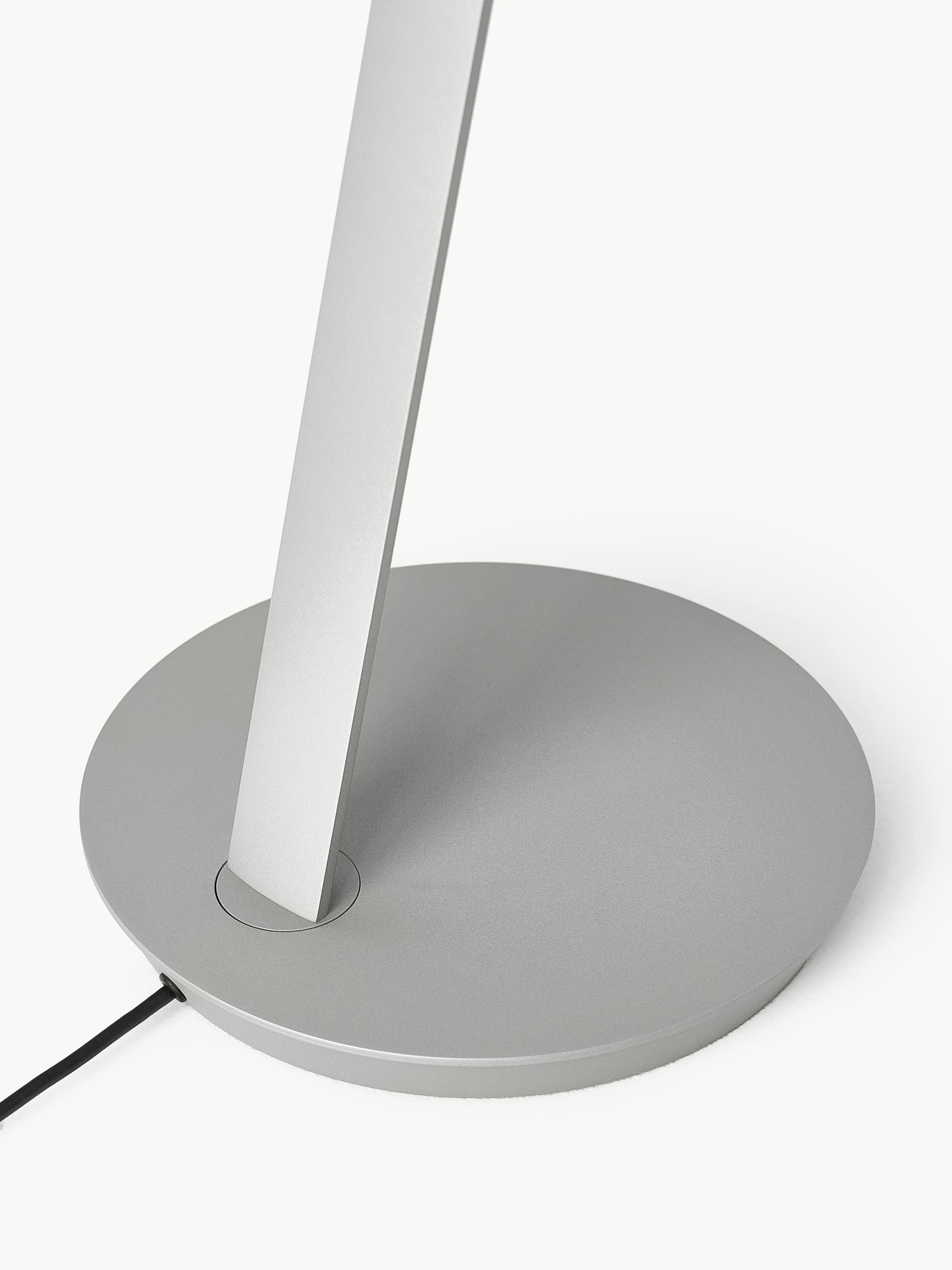 Lampe à poser LED Nidaros, intensité ajustable - Gris clair