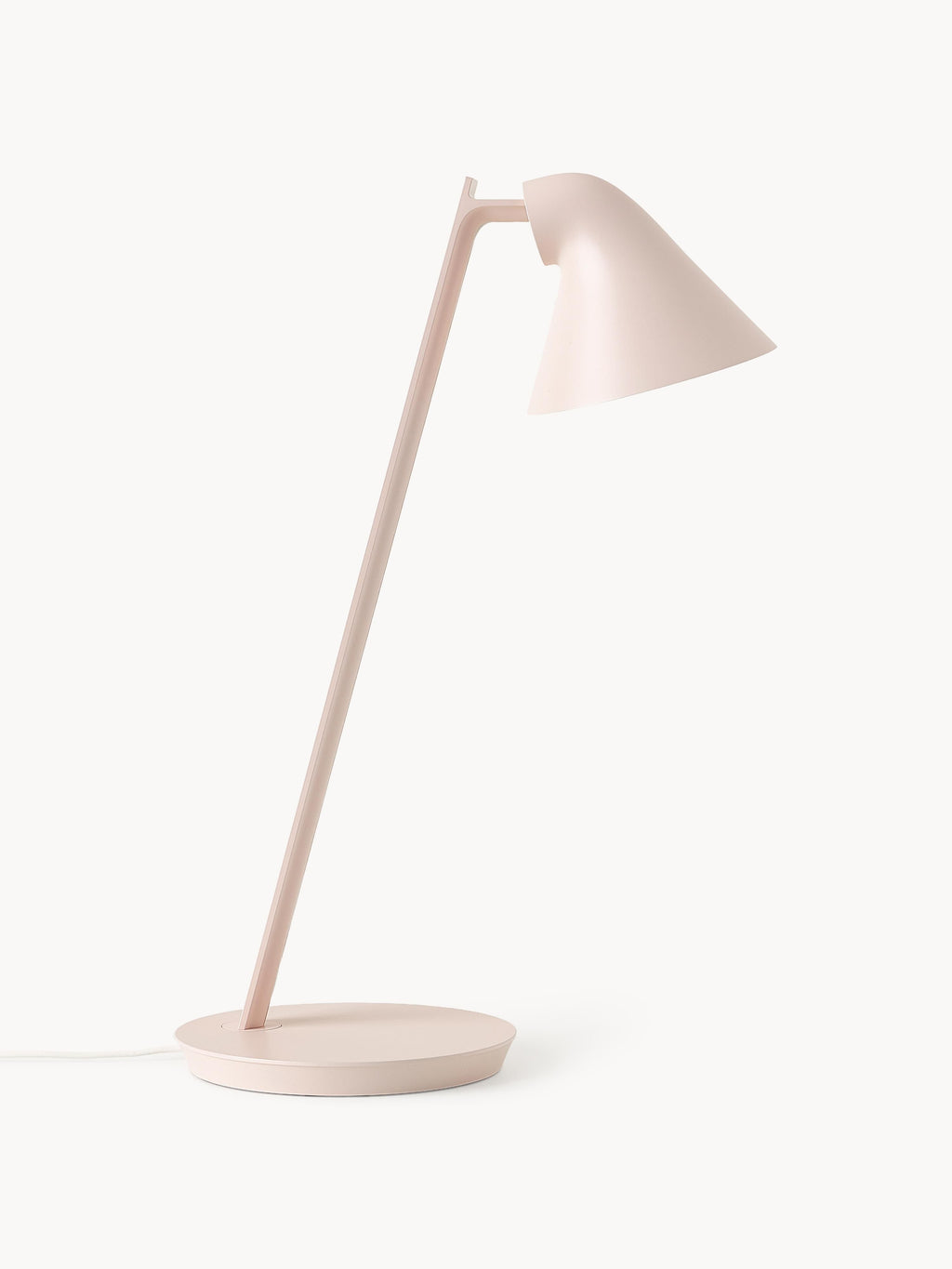 Lampe à poser LED Nidaros, intensité ajustable - Rose pâle