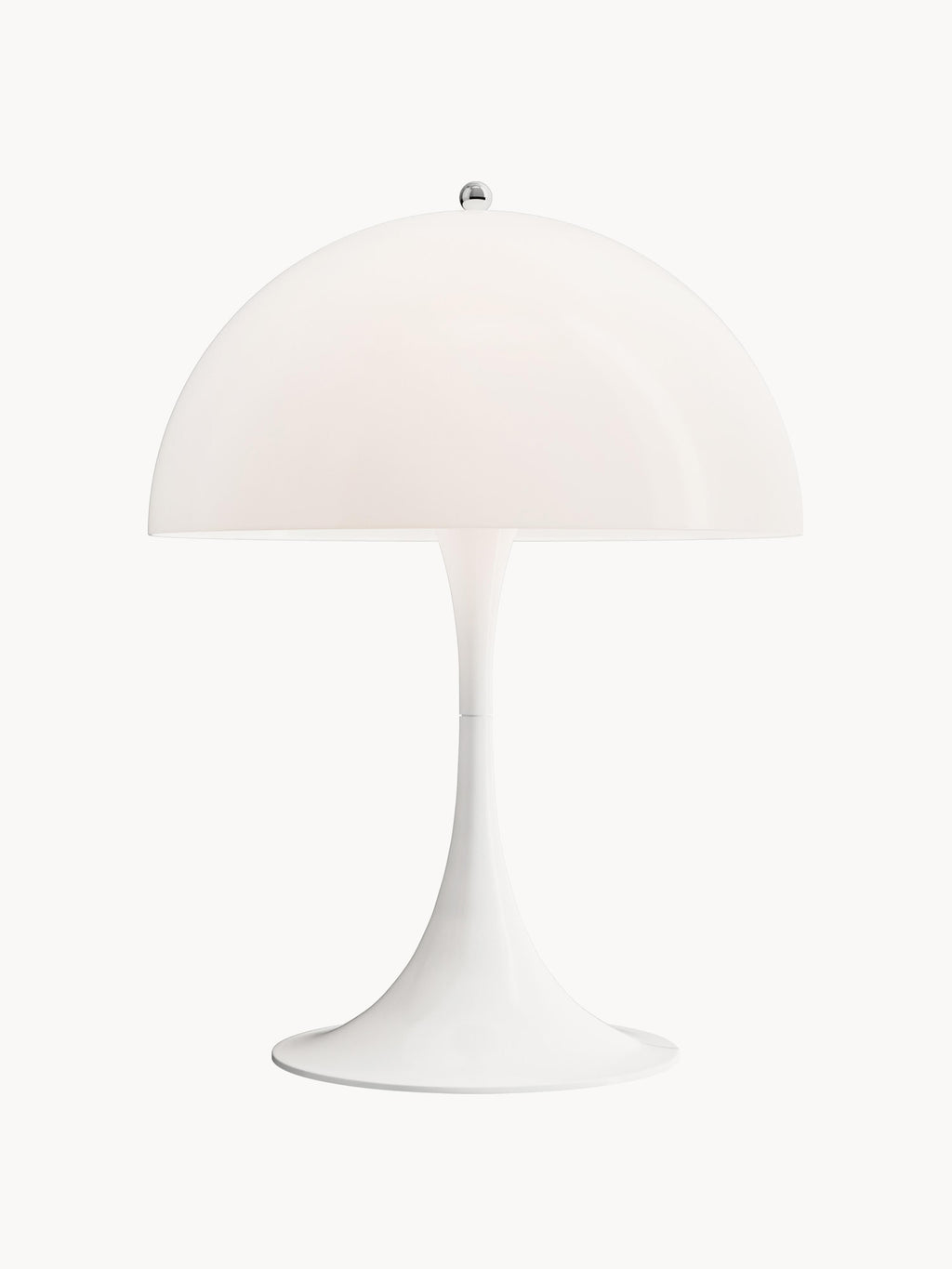 Lampe à poser Hampton, design Verner Panton - Verre acrylique blanc