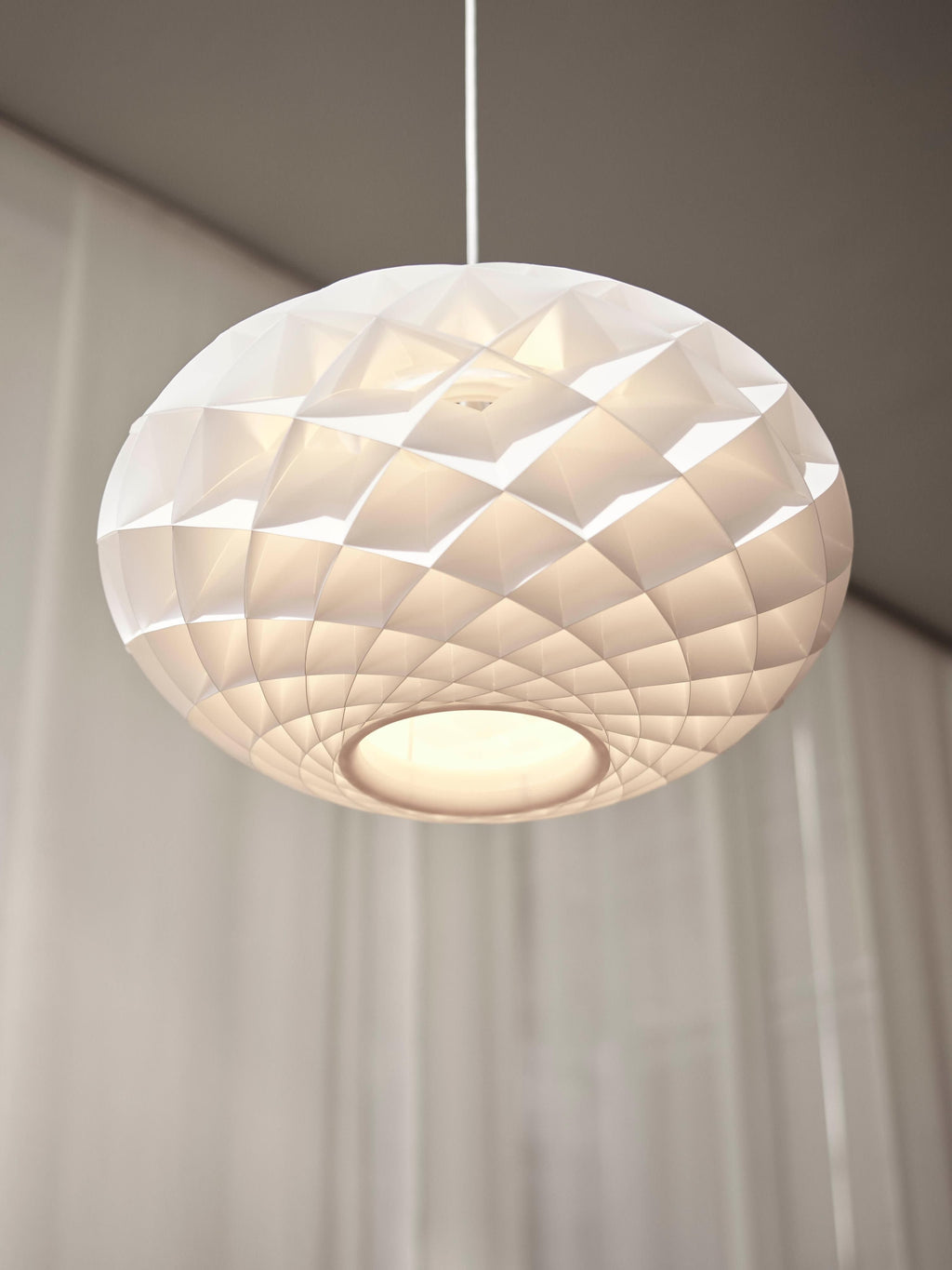 Suspension ovale LED Sigleif - Avec ampoule, 2 700 K