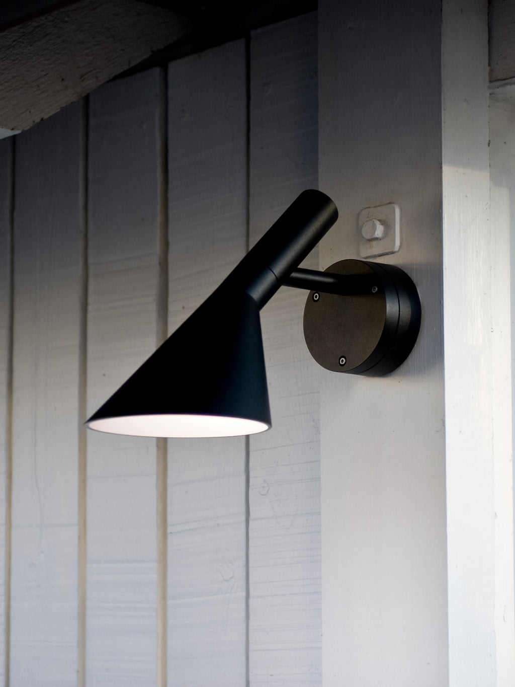 Applique murale d'extérieur LED Kinley - Noir