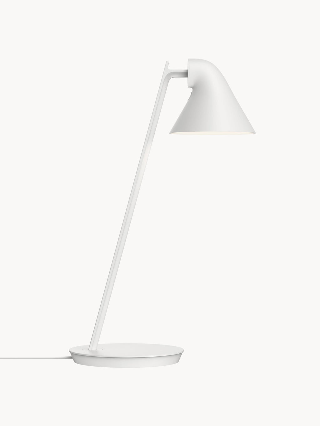 Lampe à poser LED Nidaros, intensité ajustable - Blanc