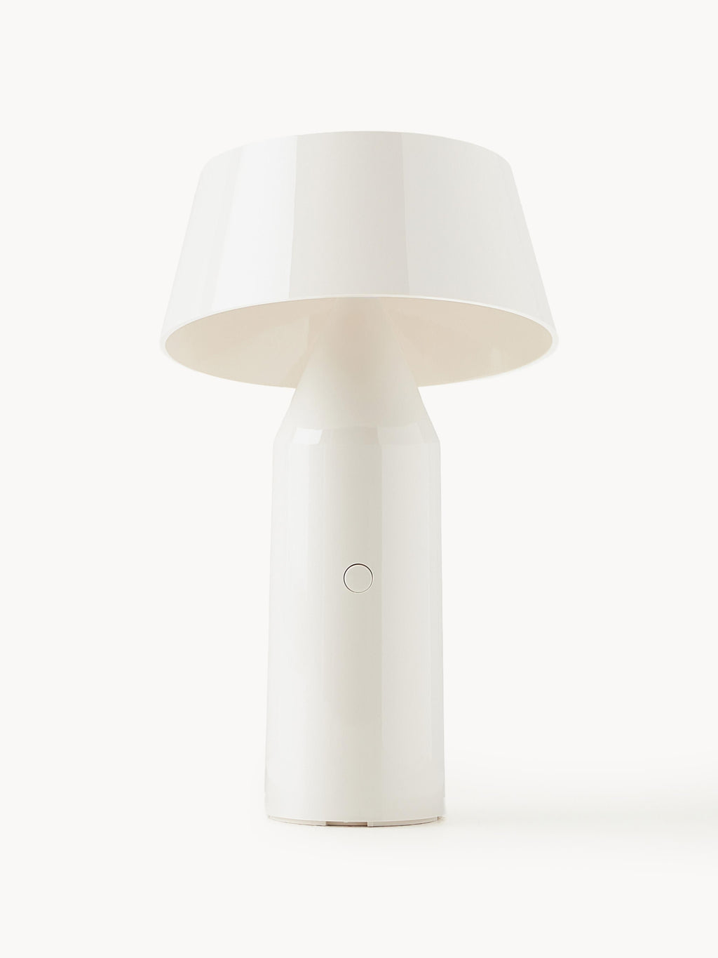 Lampe à poser LED mobile orientable Jokul, intensité ajustable - Blanc cassé haute brillance, blanc