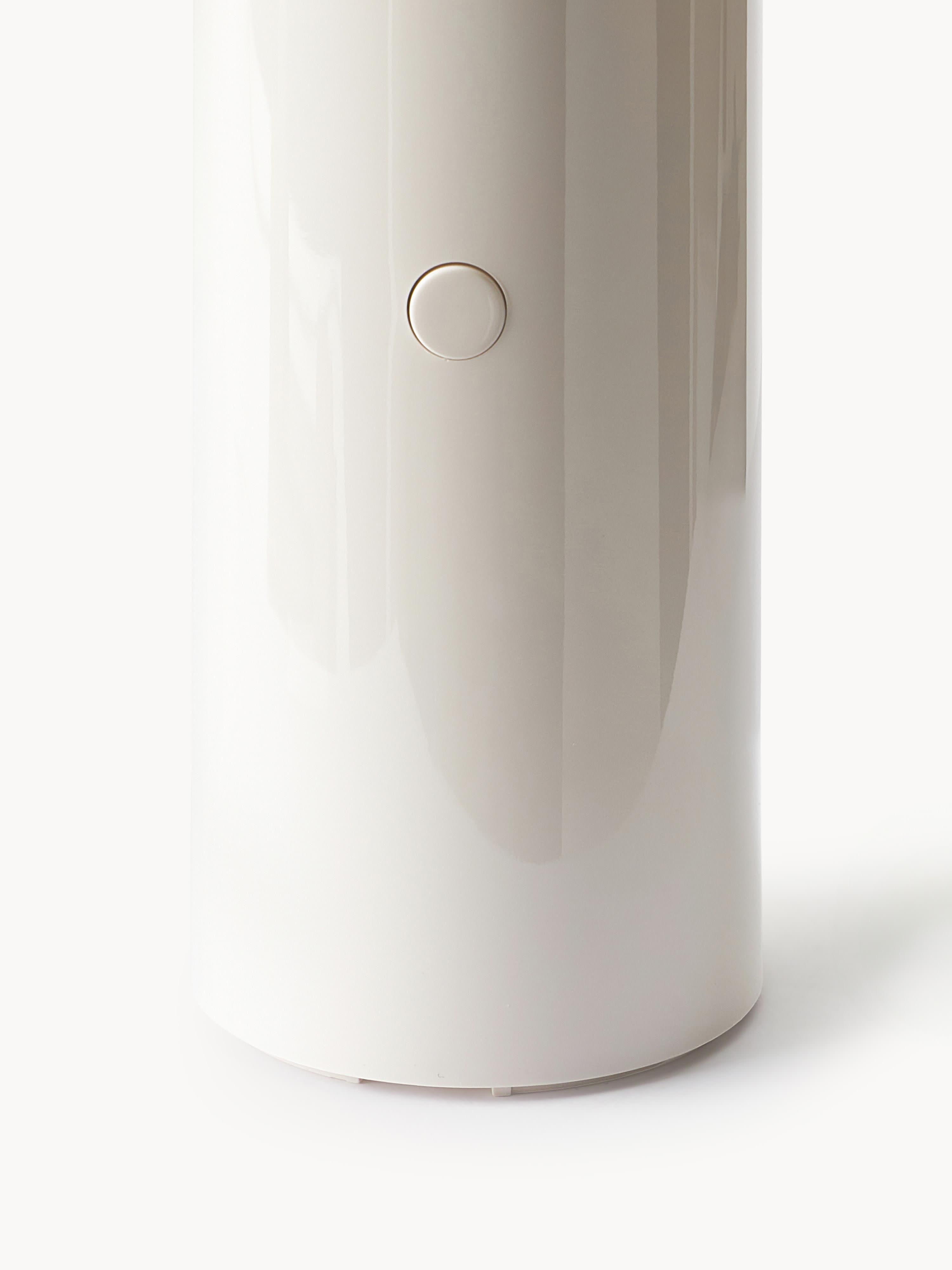 Lampe à poser LED mobile orientable Jokul, intensité ajustable - Blanc cassé haute brillance, blanc