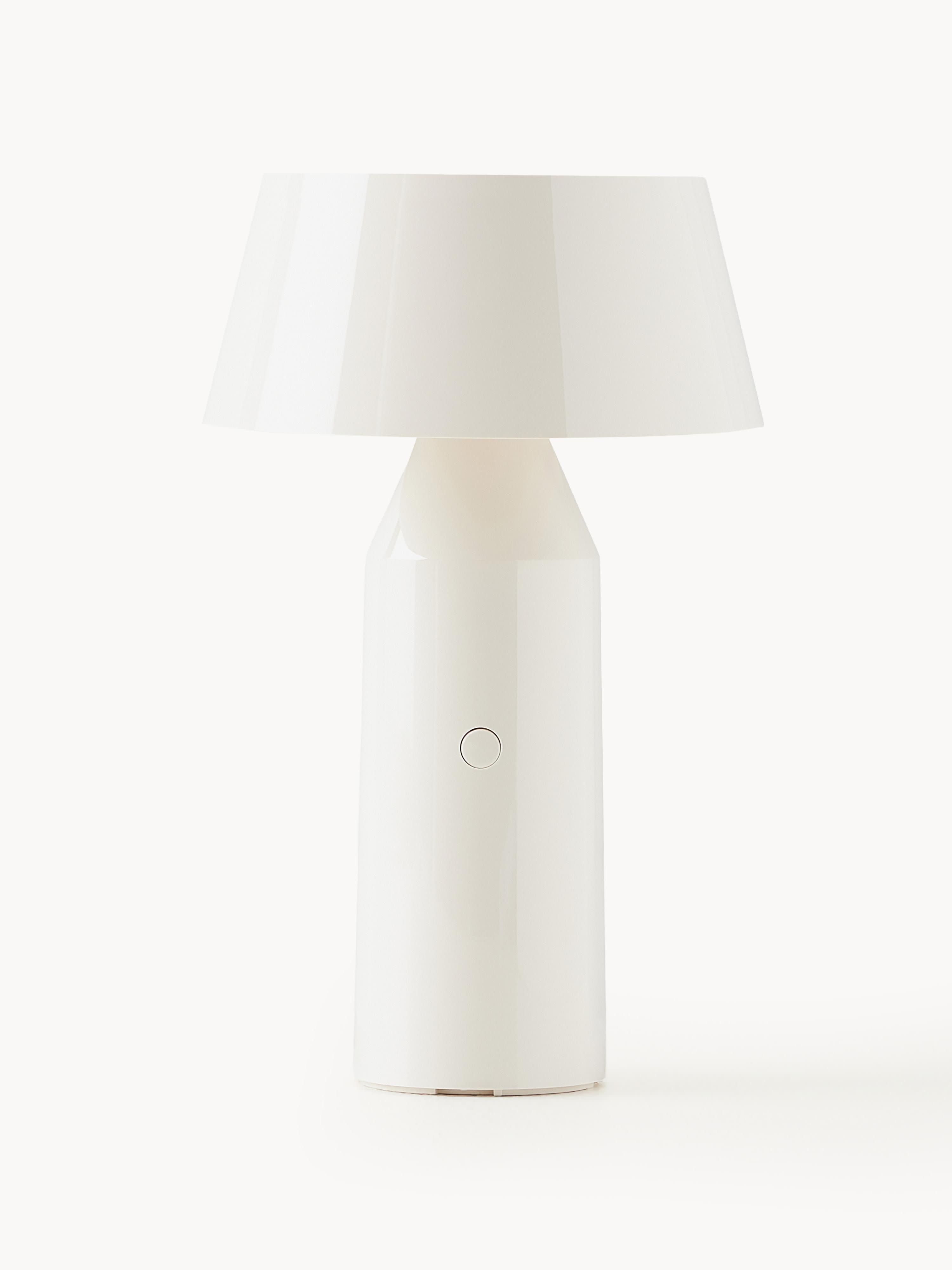 Lampe à poser LED mobile orientable Jokul, intensité ajustable - Blanc cassé haute brillance, blanc