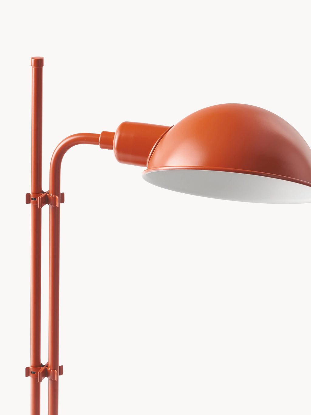 Grande lampe de bureau orientable Dav - Terracotta, haute brillance