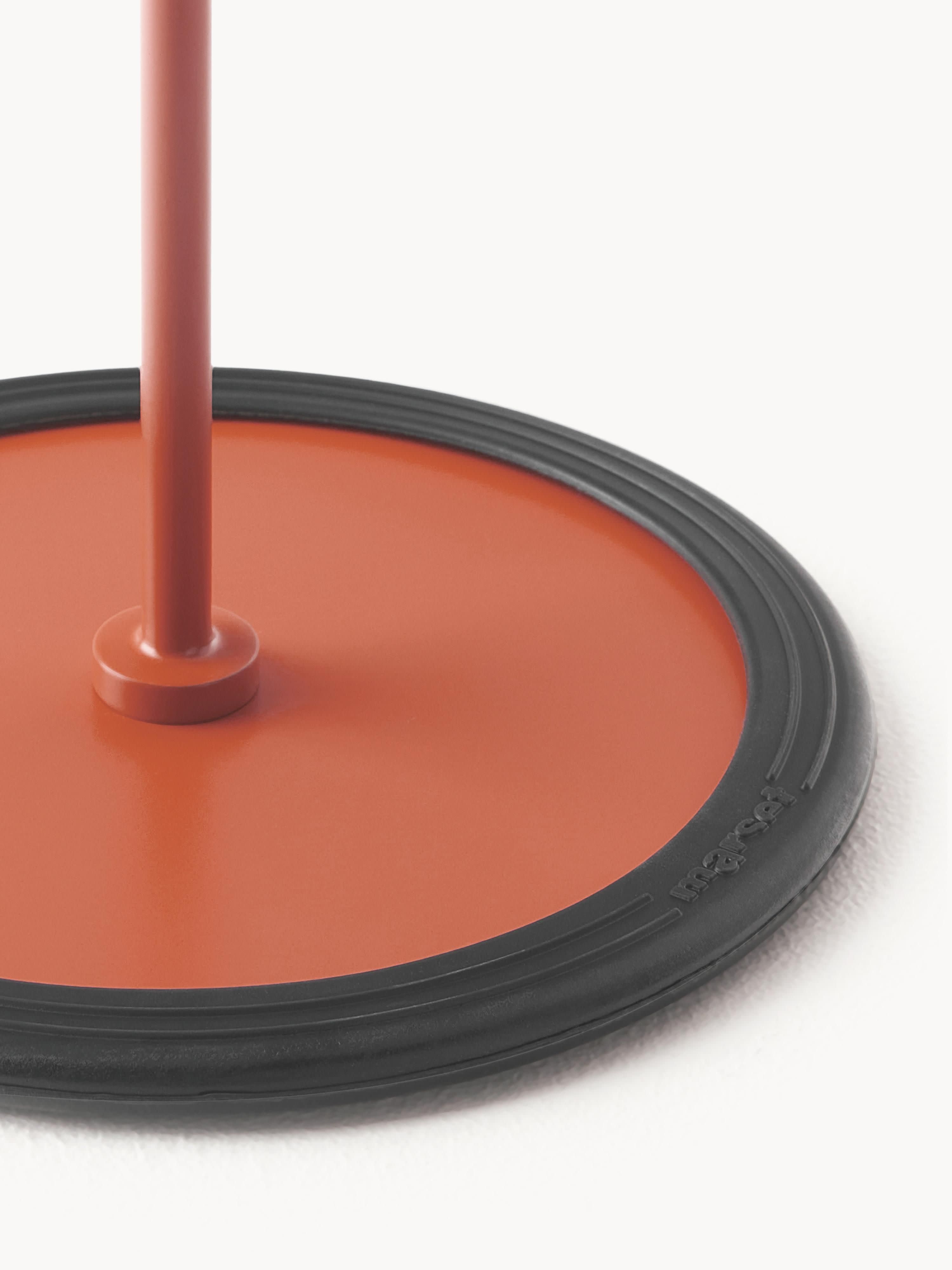 Grande lampe de bureau orientable Dav - Terracotta, haute brillance