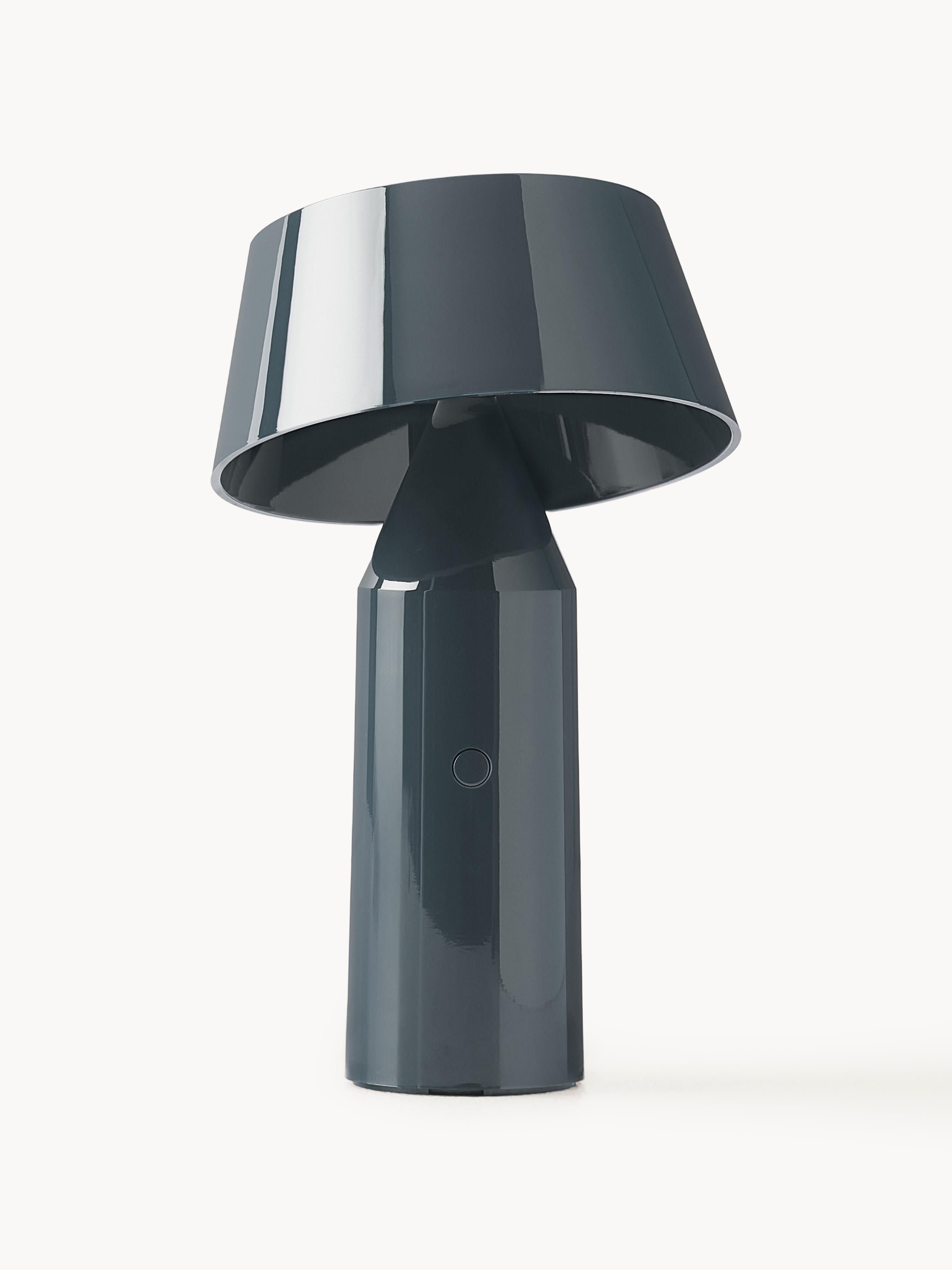 Lampe à poser LED mobile orientable Jokul, intensité ajustable - Anthracite haute brillance, grège