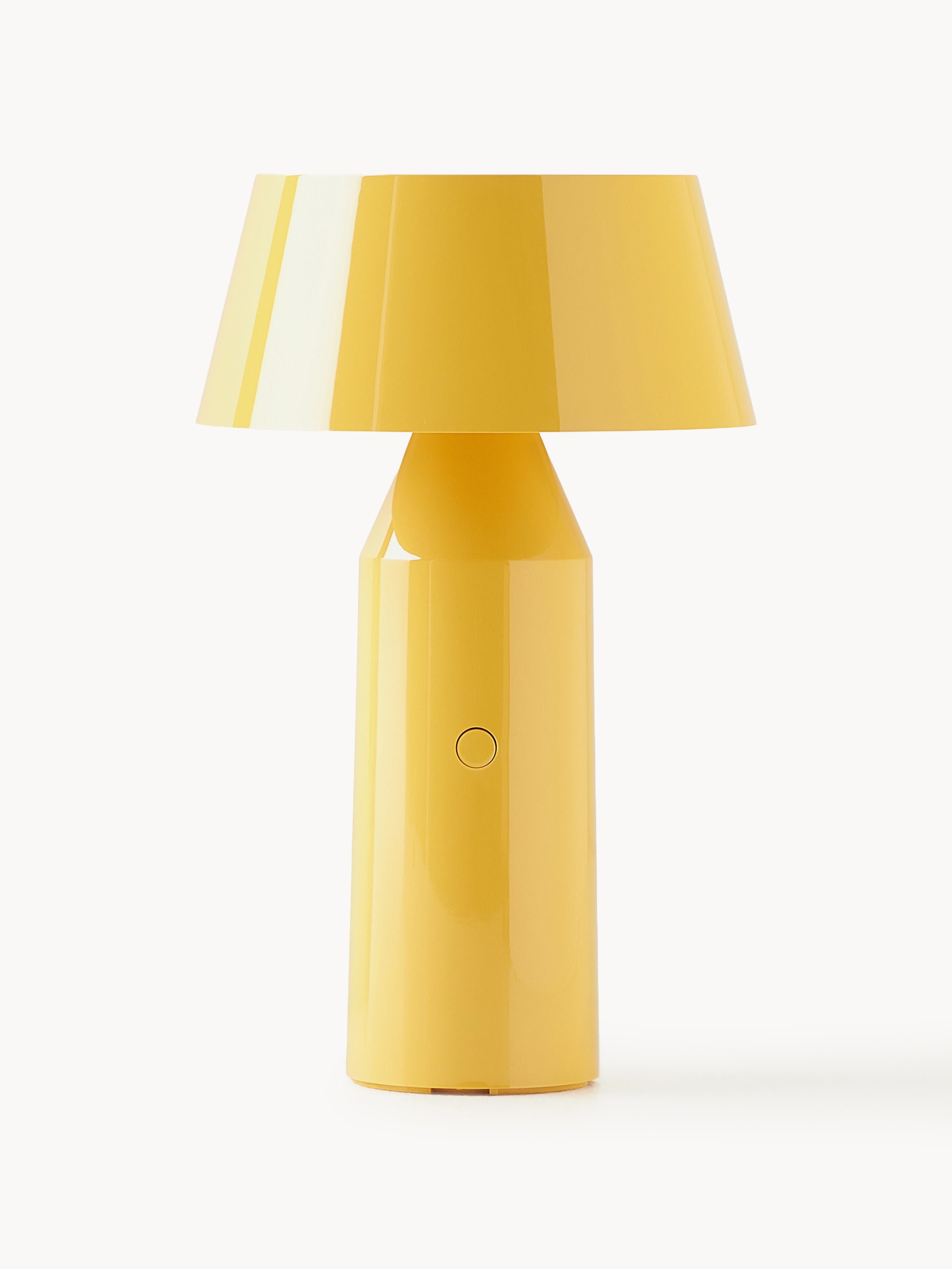 Lampe à poser LED mobile orientable Jokul, intensité ajustable - Jaune soleil haute brillance, jaune citron