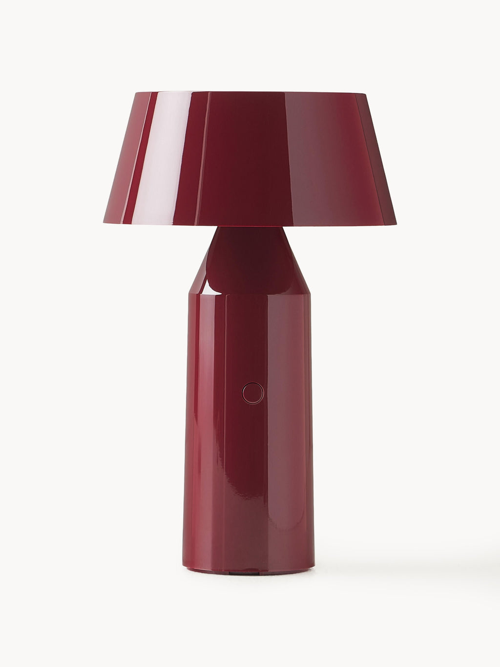 Lampe à poser LED mobile orientable Jokul, intensité ajustable - Lie de vin haute brillance, rouge corail