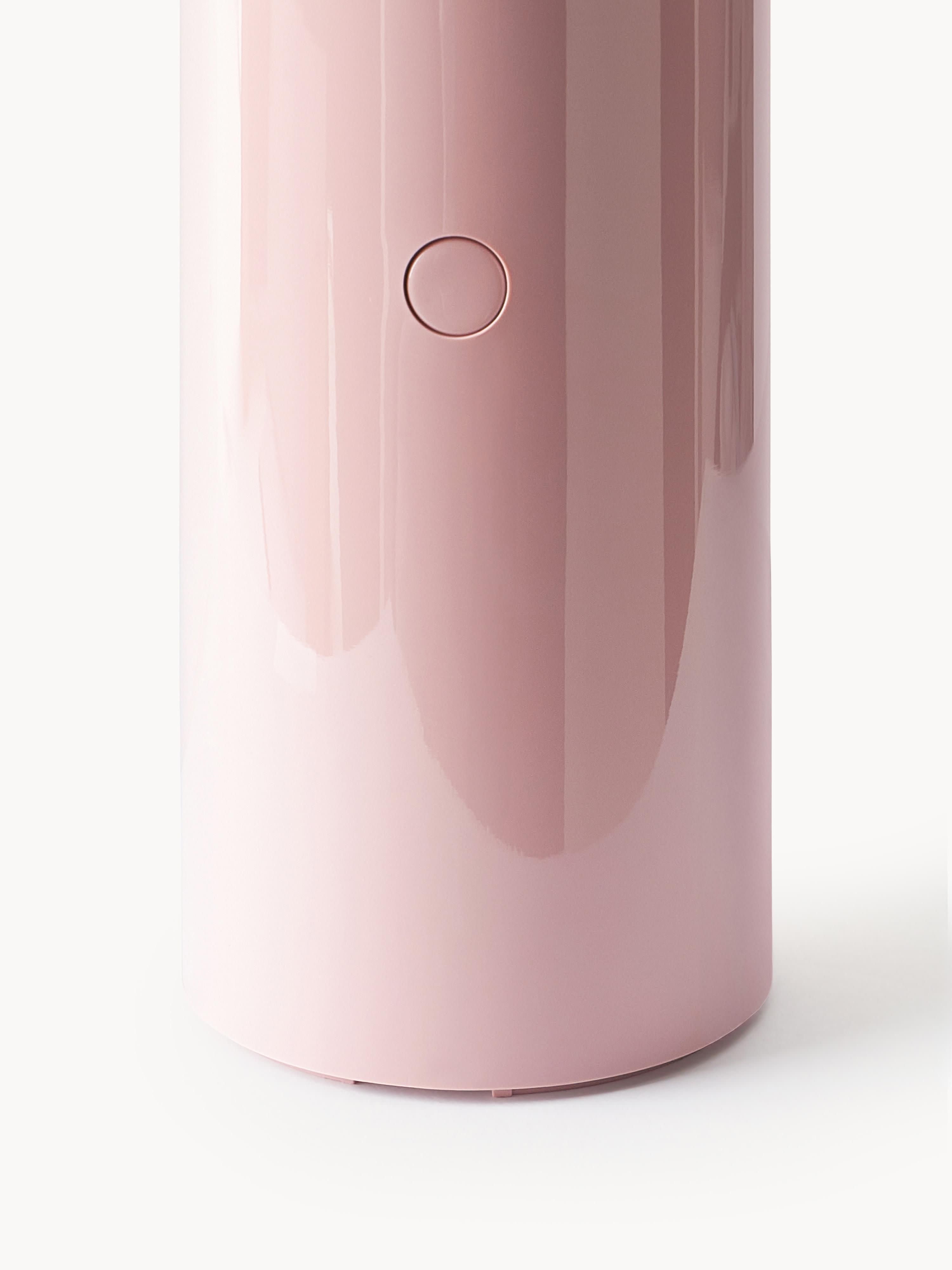 Lampe à poser LED mobile orientable Jokul, intensité ajustable - Rose pâle haute brillance, blanc cassé