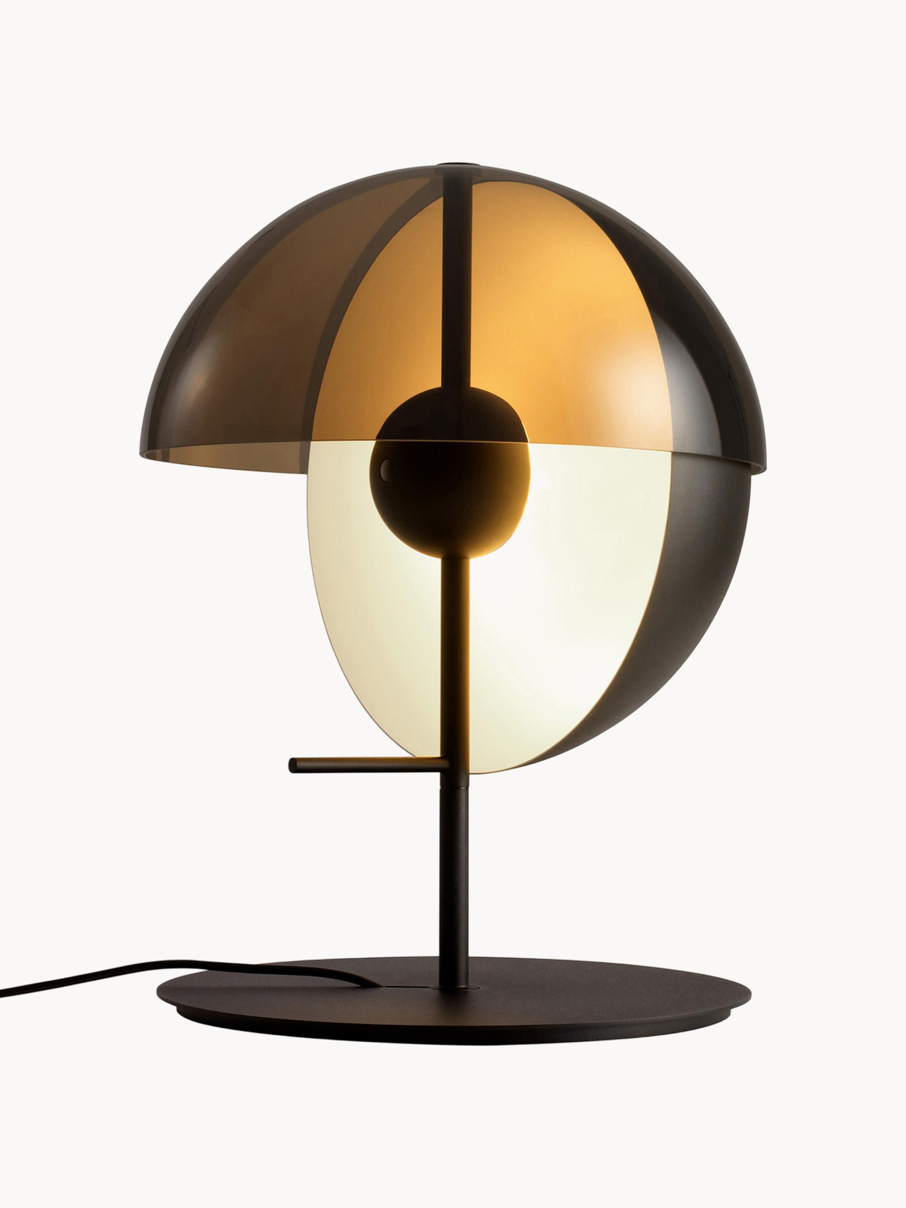 Lampe à poser LED Herluf, intensité ajustable - Anthracite, blanc