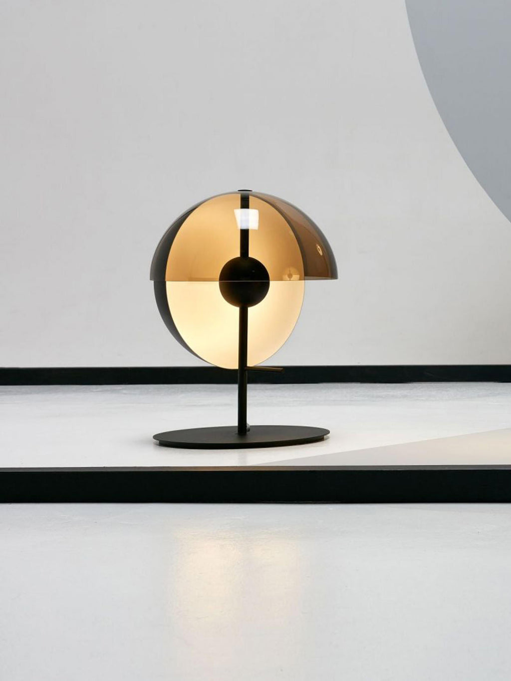 Lampe à poser LED Herluf, intensité ajustable - Anthracite, blanc