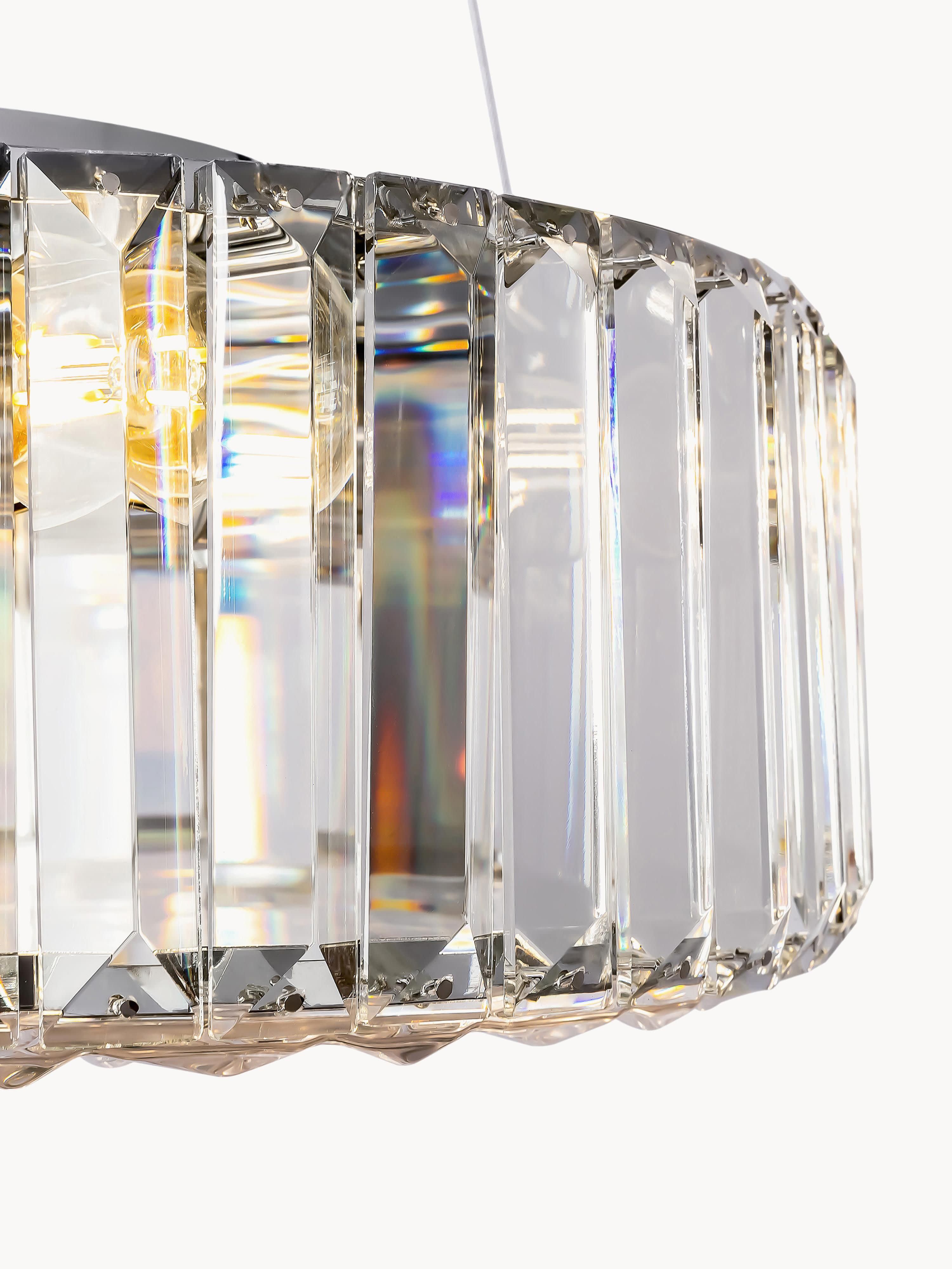 Suspension Gudmund - Transparent, argenté