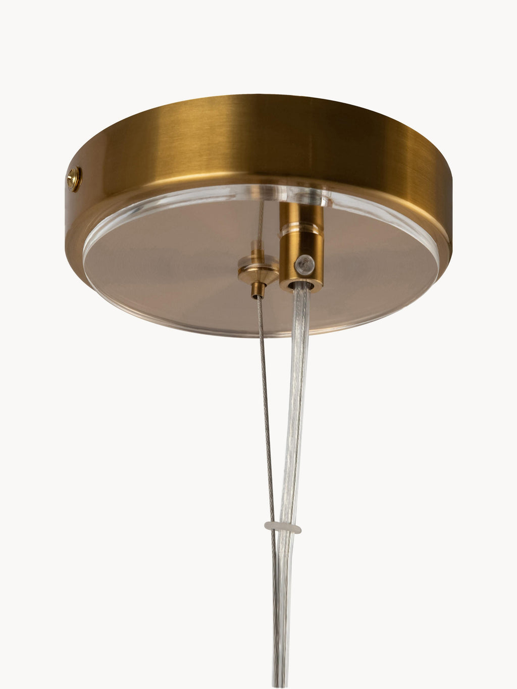 Suspension Kaino - Transparent, doré